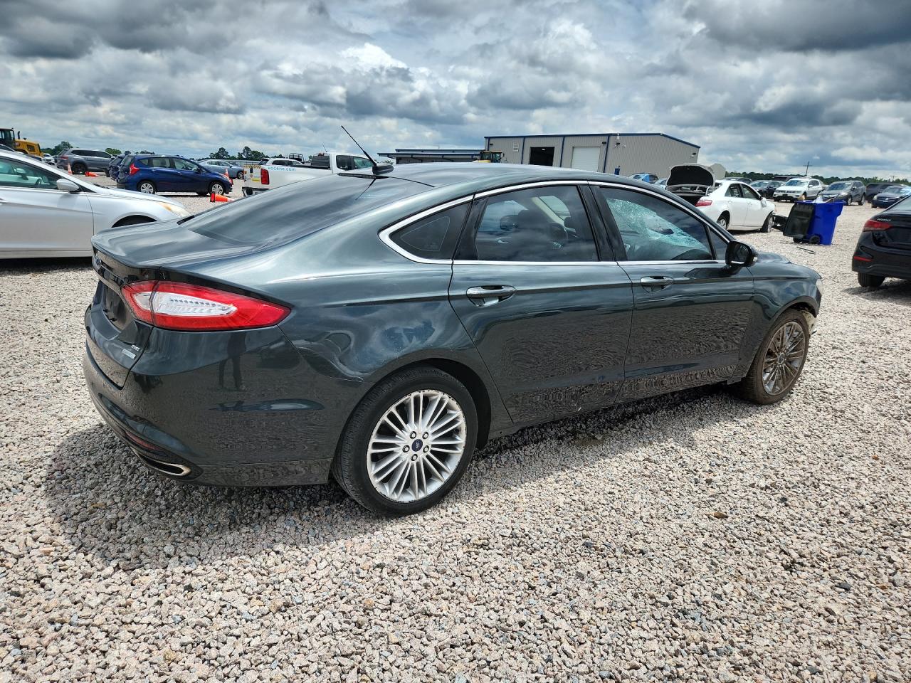 2015 Ford Fusion Se Black vin: 3FA6P0H97FR286937