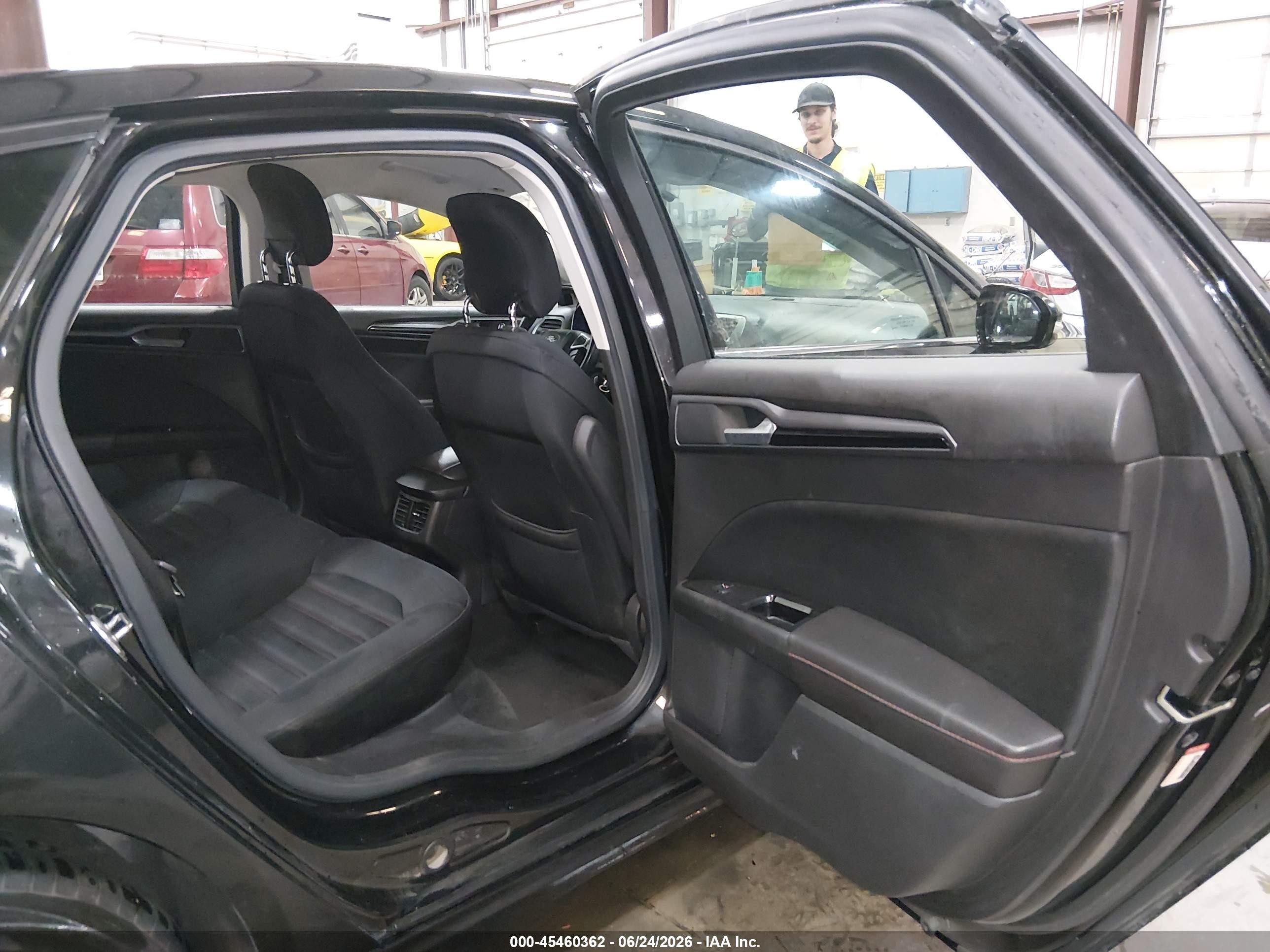 2013 Ford Fusion Se Black vin: 3FA6P0H98DR159708