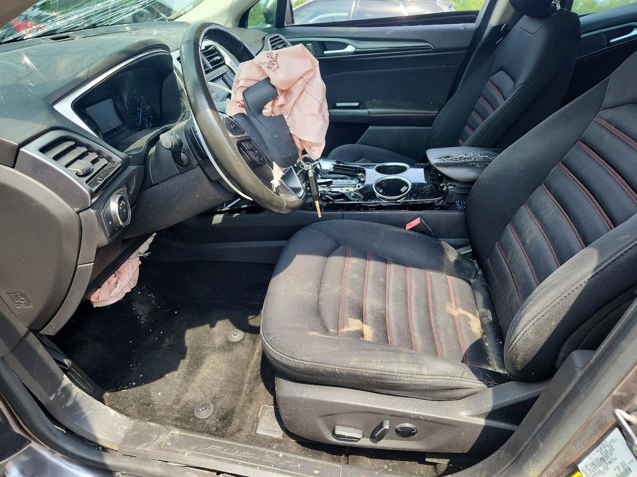 2013 Ford Fusion Se Gray vin: 3FA6P0H98DR255628