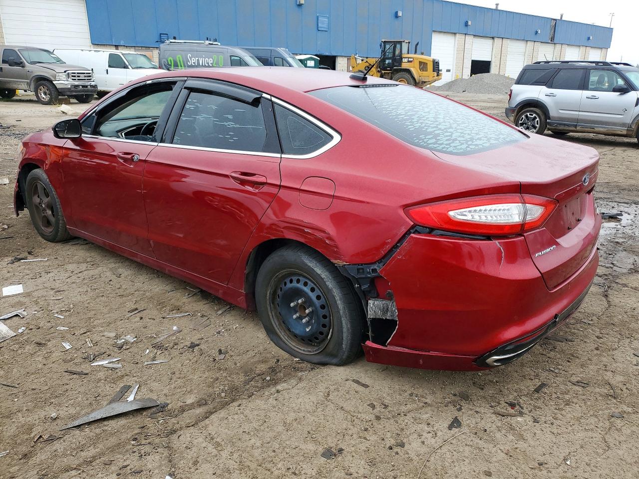 2013 Ford Fusion Se Красный vin: 3FA6P0H98DR293599