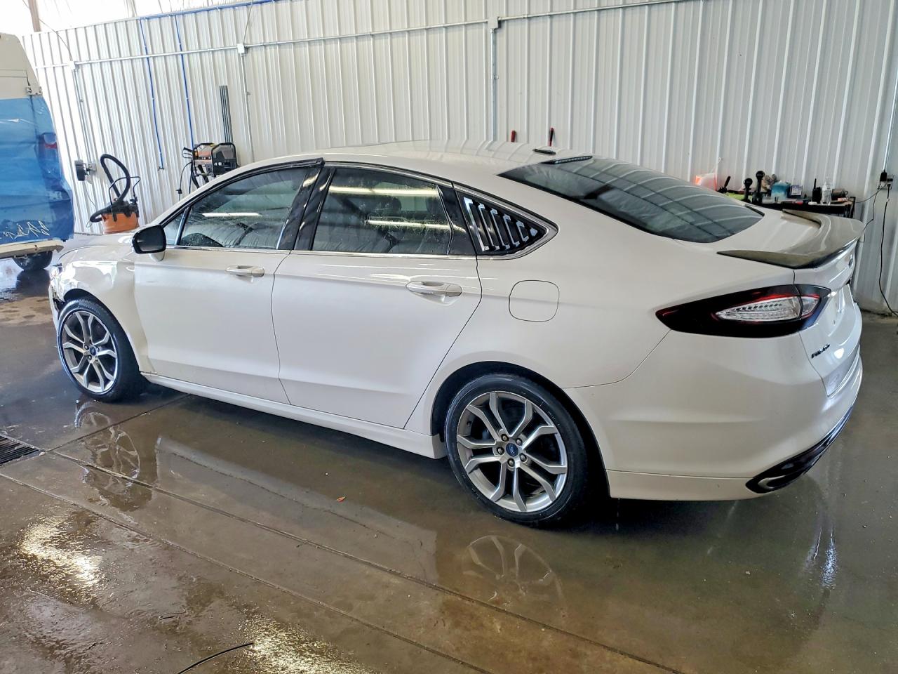 2014 Ford Fusion Se Белый vin: 3FA6P0H98ER127102