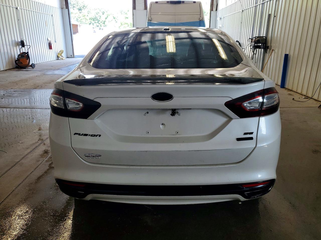 2014 Ford Fusion Se Белый vin: 3FA6P0H98ER127102