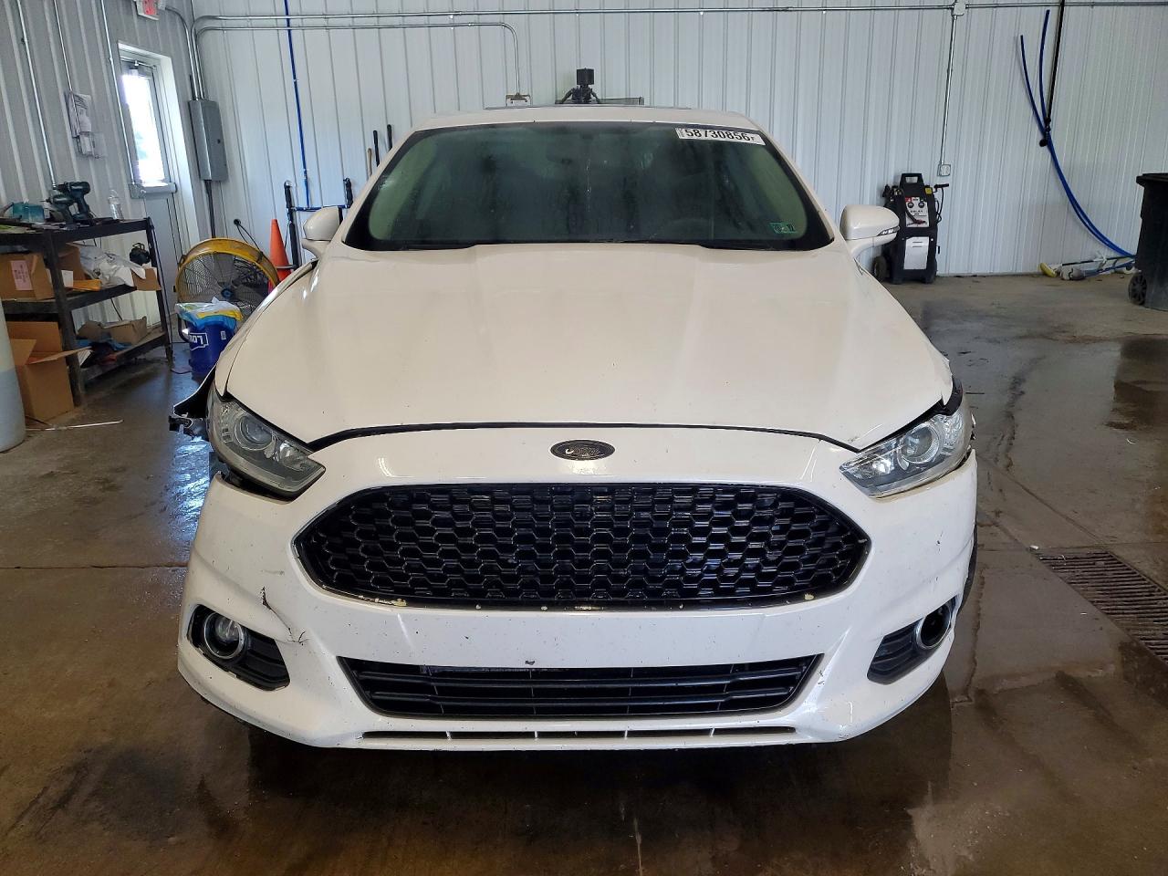 2014 Ford Fusion Se Белый vin: 3FA6P0H98ER127102