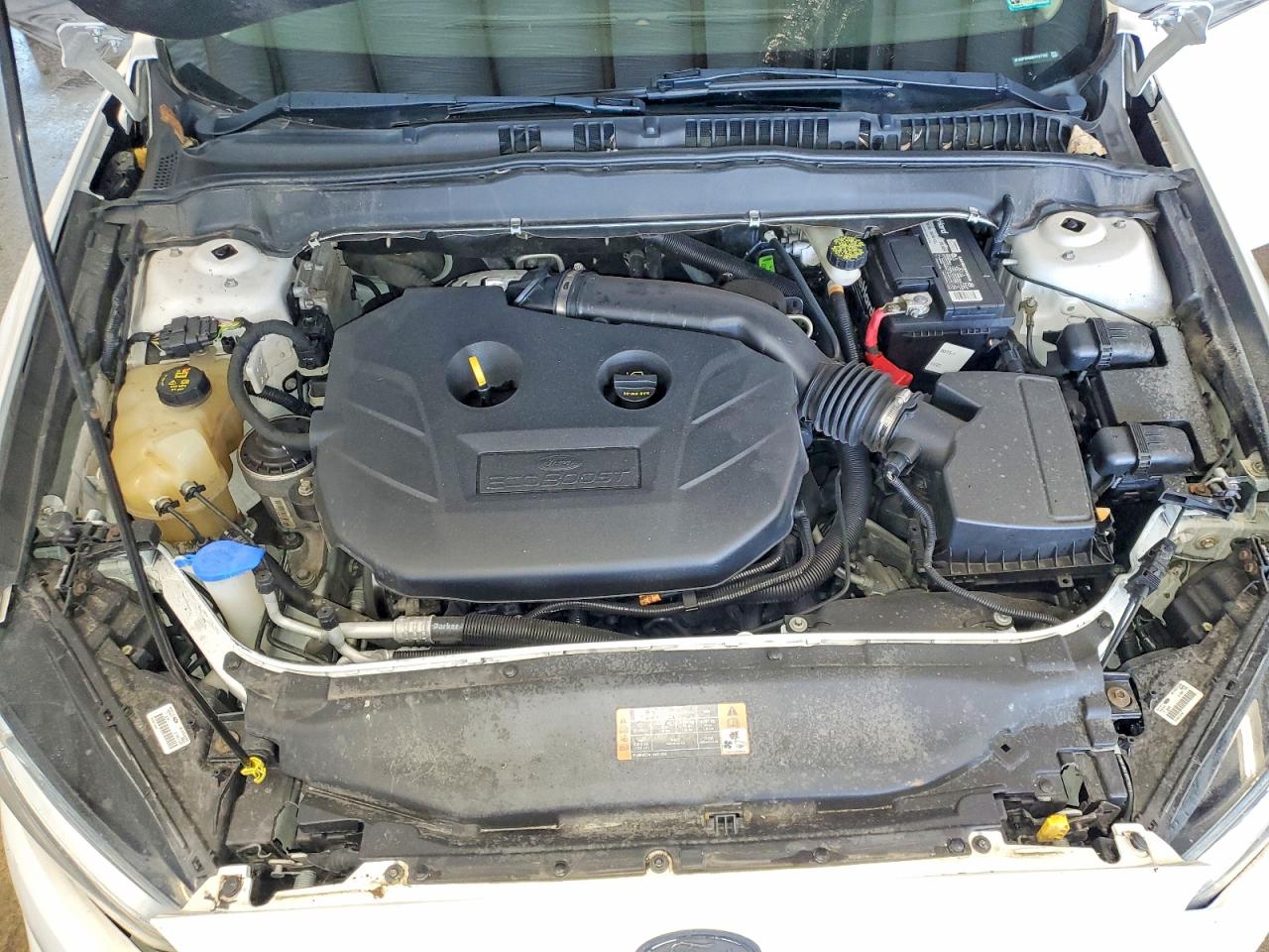 2014 Ford Fusion Se Белый vin: 3FA6P0H98ER127102