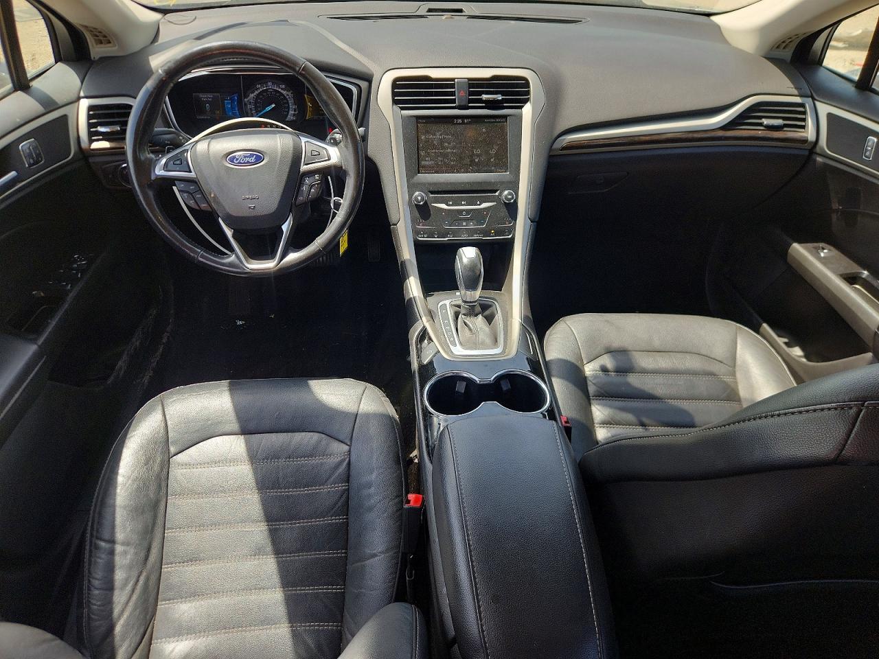 2014 Ford Fusion Se Gray vin: 3FA6P0H98ER174632