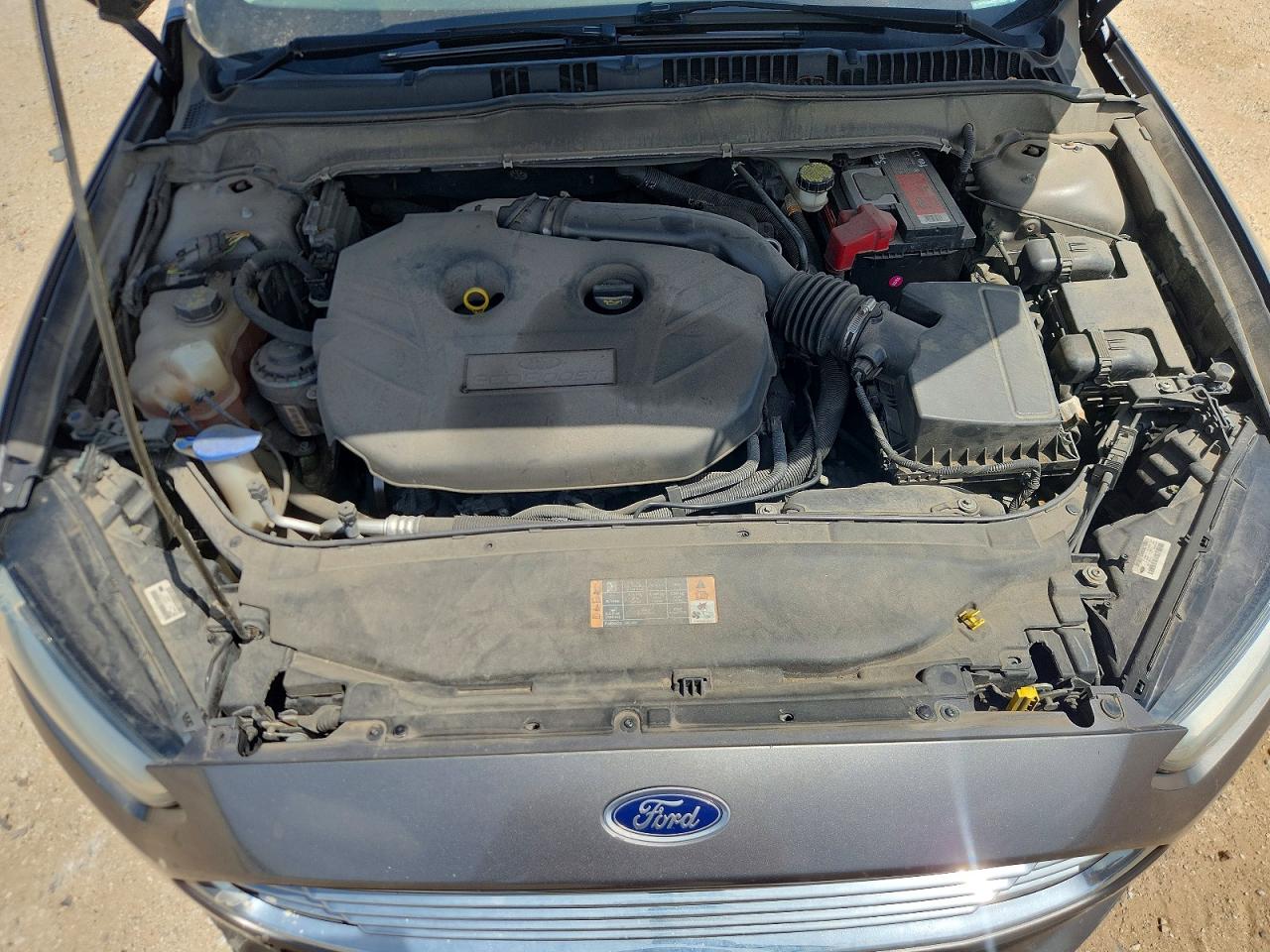 2014 Ford Fusion Se Gray vin: 3FA6P0H98ER174632