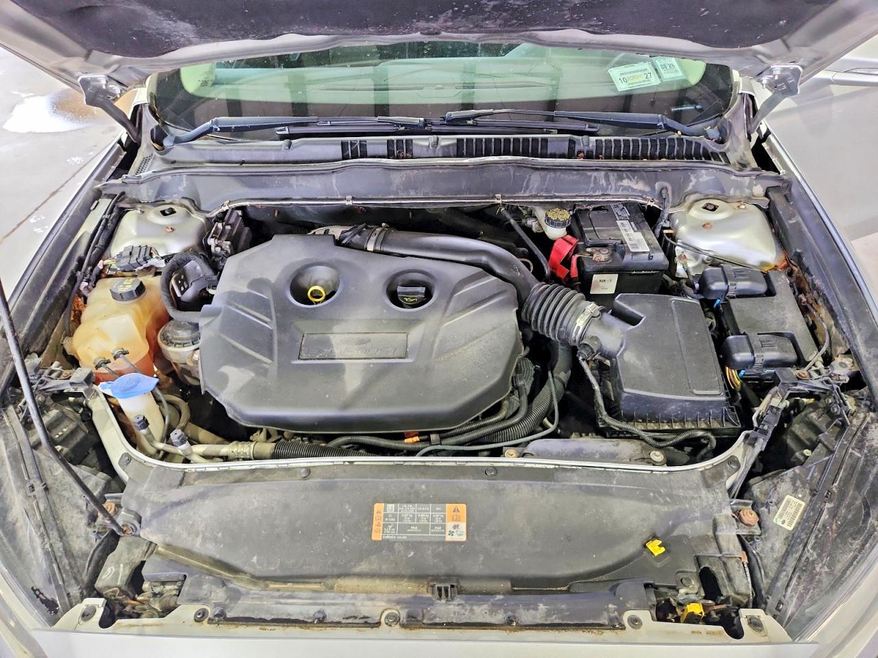 2014 Ford Fusion Se Silver vin: 3FA6P0H98ER320124