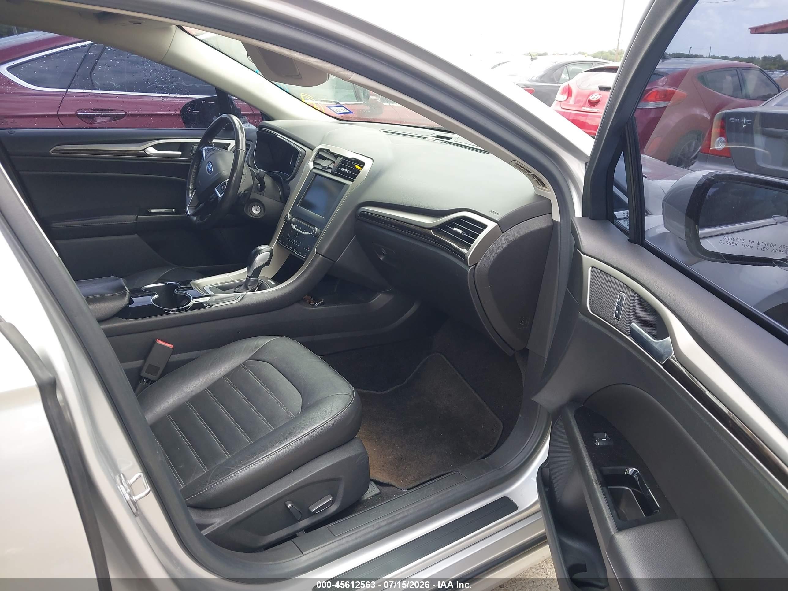 2014 Ford Fusion Se Silver vin: 3FA6P0H98ER334816