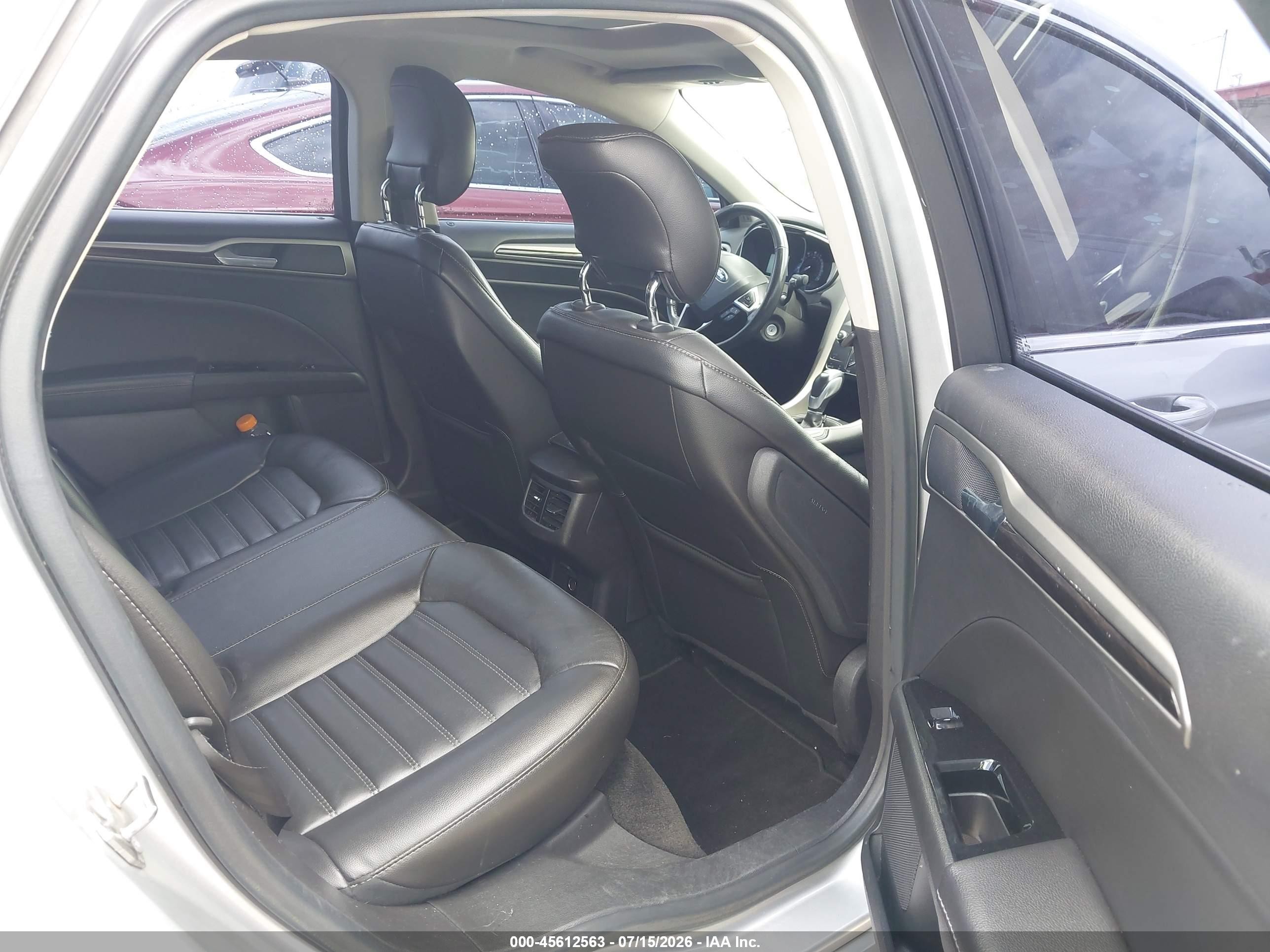 2014 Ford Fusion Se Silver vin: 3FA6P0H98ER334816