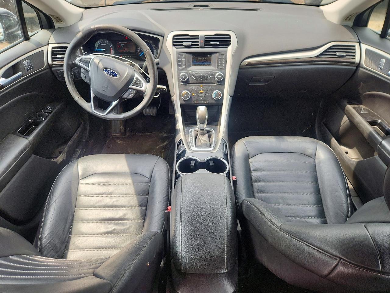 2014 Ford Fusion Se Black vin: 3FA6P0H98ER345251