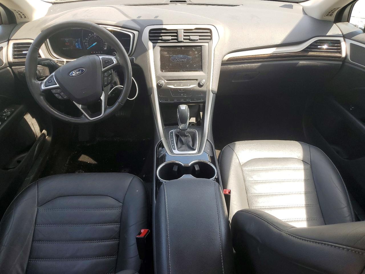 2014 Ford Fusion Se White vin: 3FA6P0H98ER385202