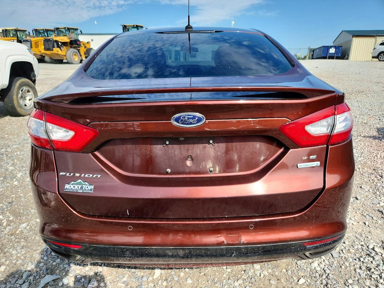 2015 Ford Fusion Se Burgundy vin: 3FA6P0H98FR159033