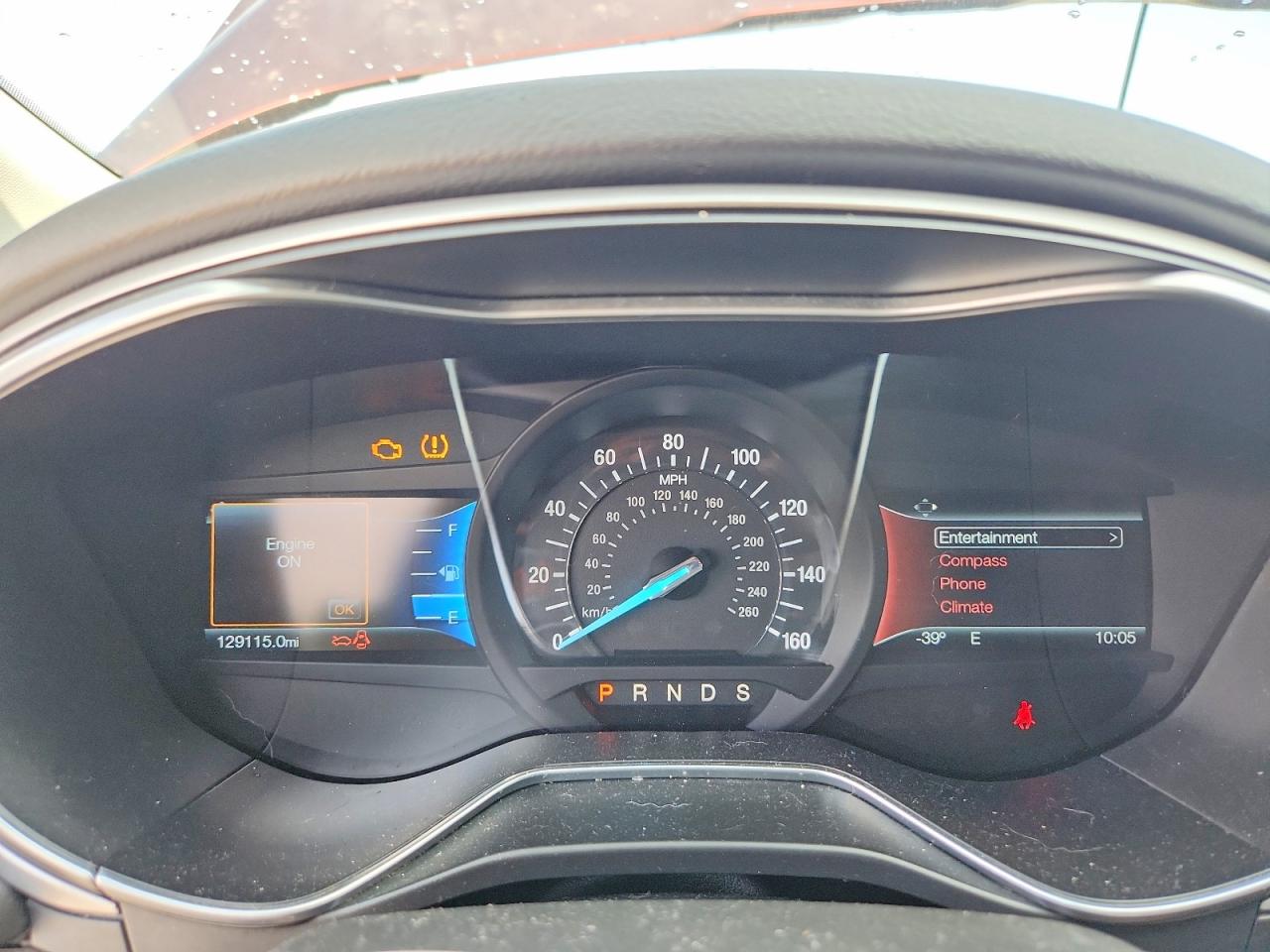 2015 Ford Fusion Se Burgundy vin: 3FA6P0H98FR159033