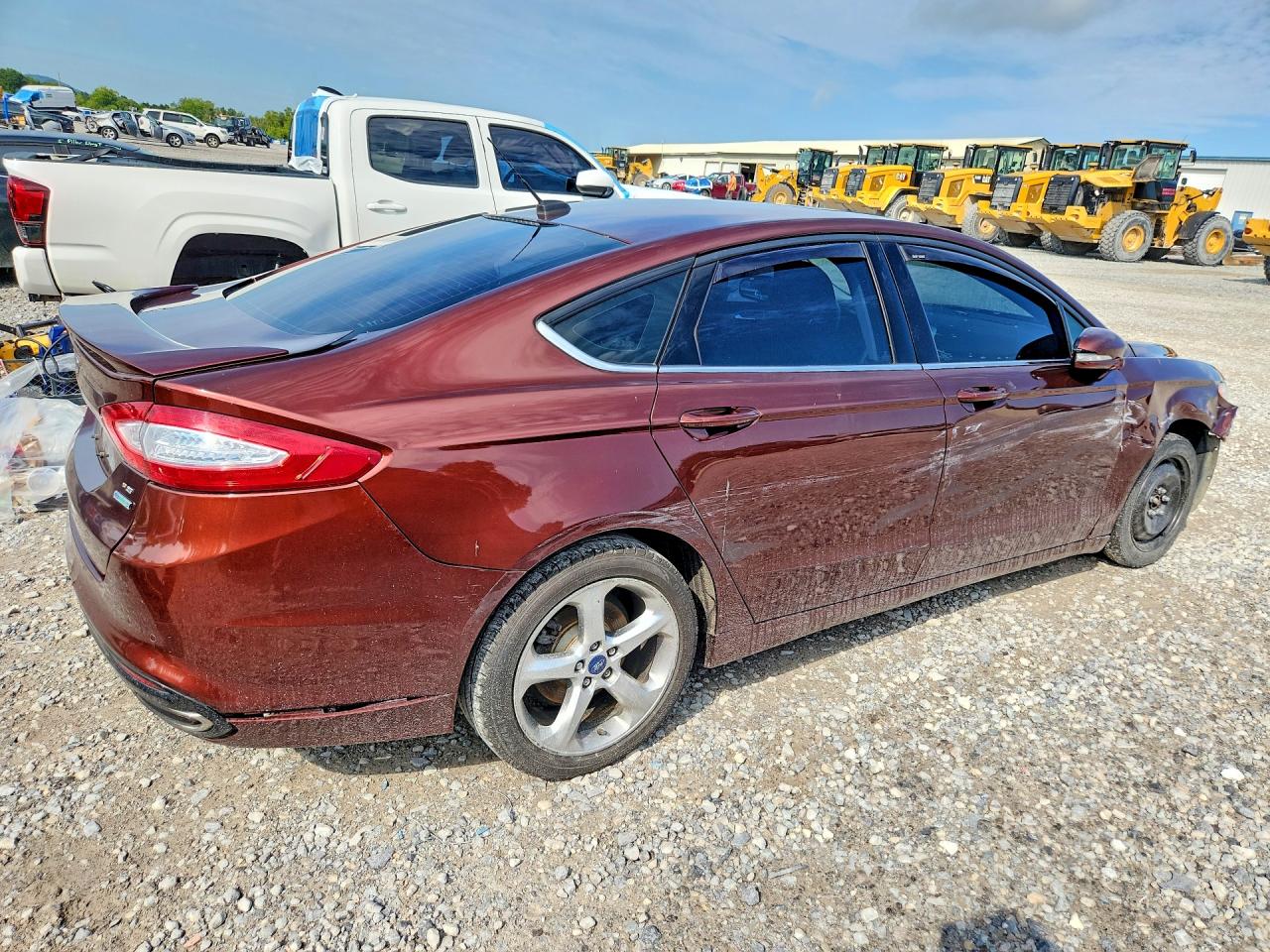 2015 Ford Fusion Se Burgundy vin: 3FA6P0H98FR159033