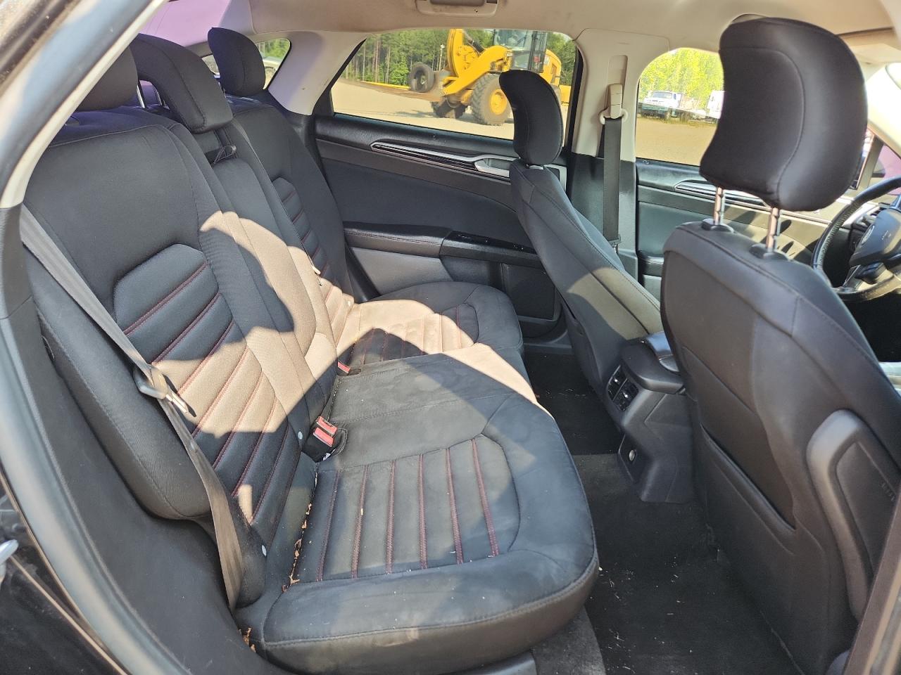 2015 Ford Fusion Se Black vin: 3FA6P0H98FR217447