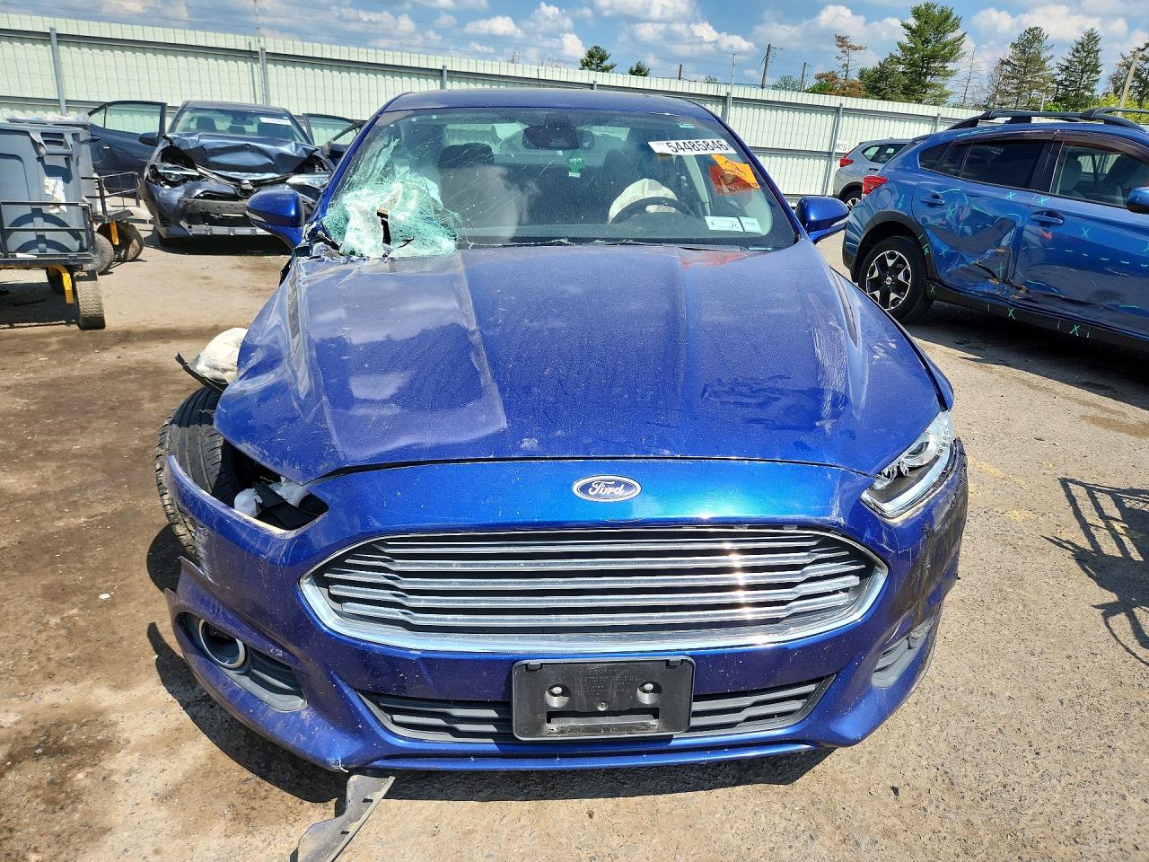 2015 Ford Fusion Se Blue vin: 3FA6P0H98FR217819