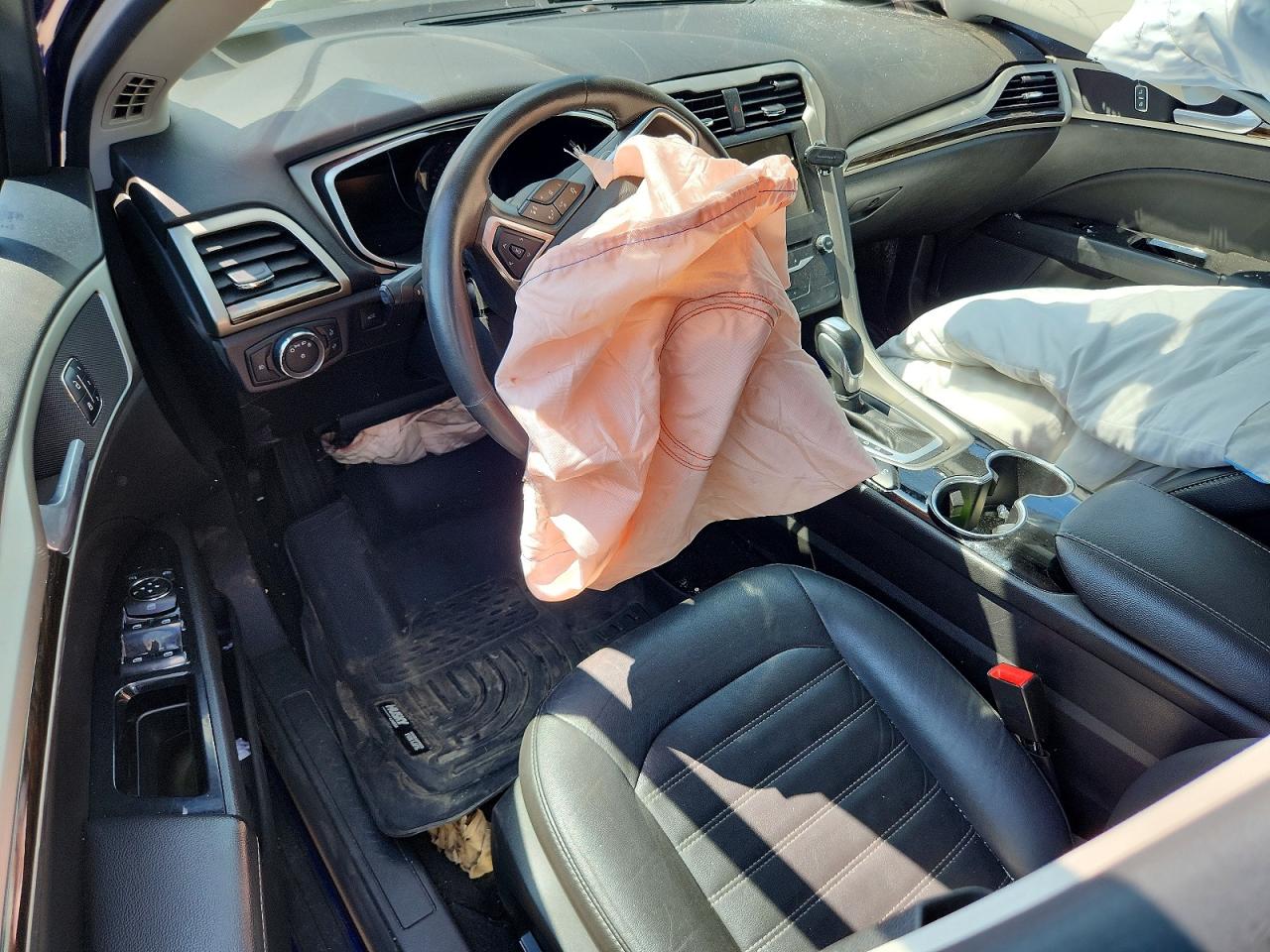 2015 Ford Fusion Se Blue vin: 3FA6P0H98FR217819