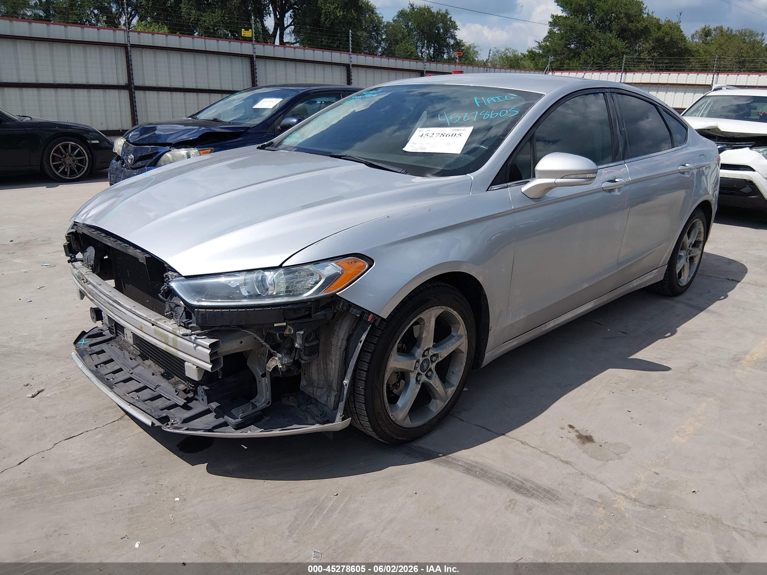 2015 Ford Fusion Se Silver vin: 3FA6P0H98FR283383
