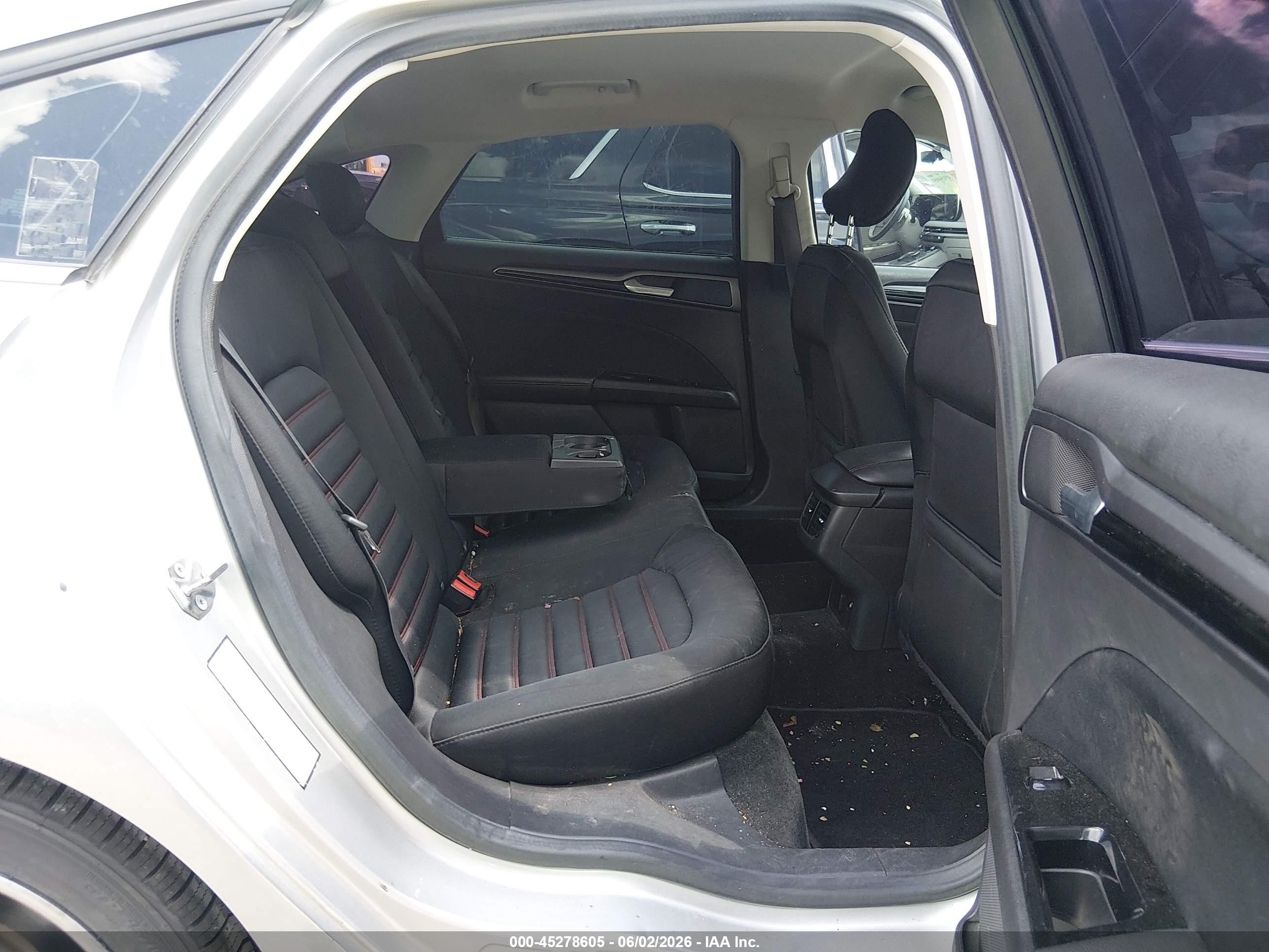 2015 Ford Fusion Se Silver vin: 3FA6P0H98FR283383