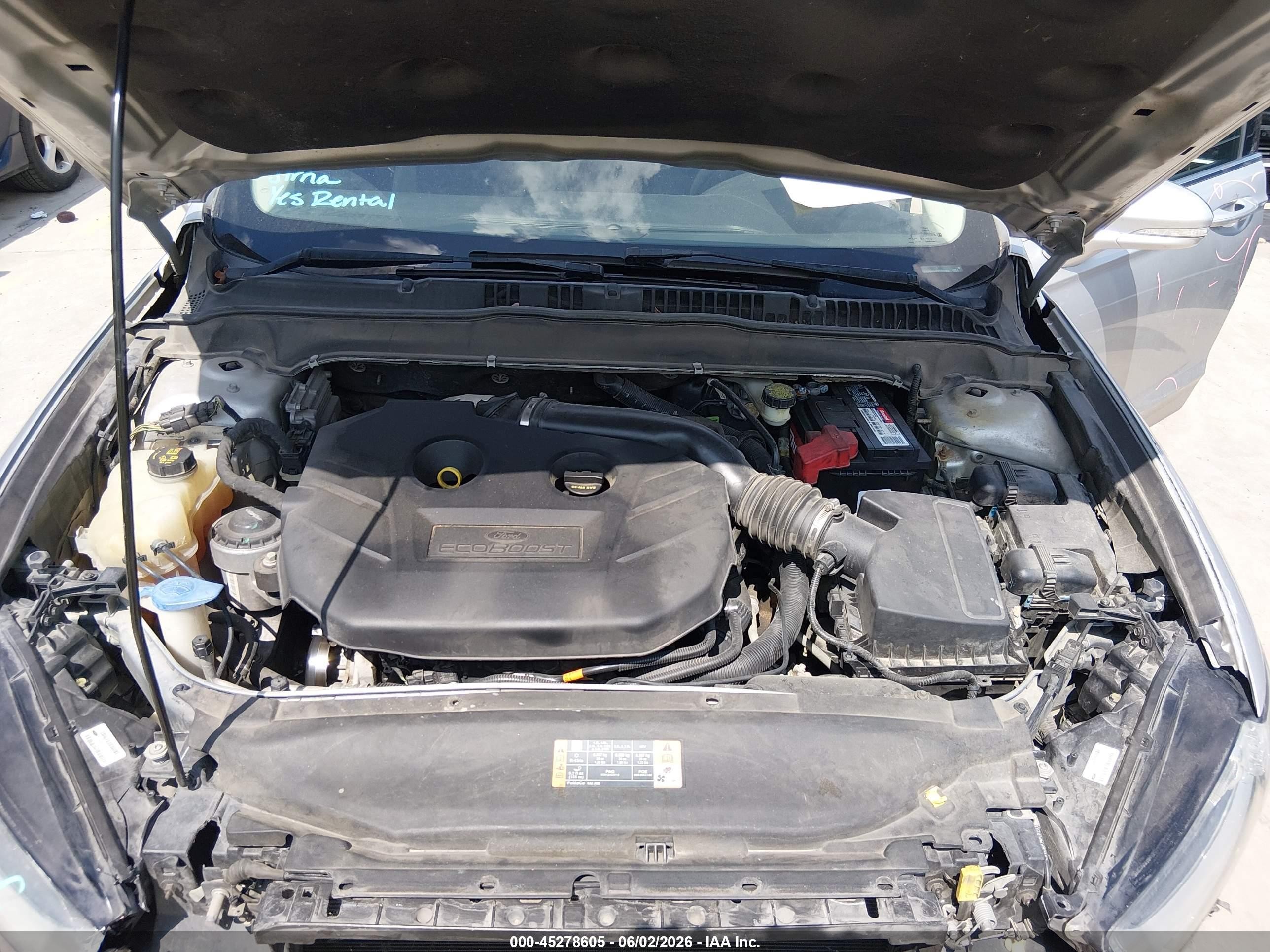 2015 Ford Fusion Se Silver vin: 3FA6P0H98FR283383