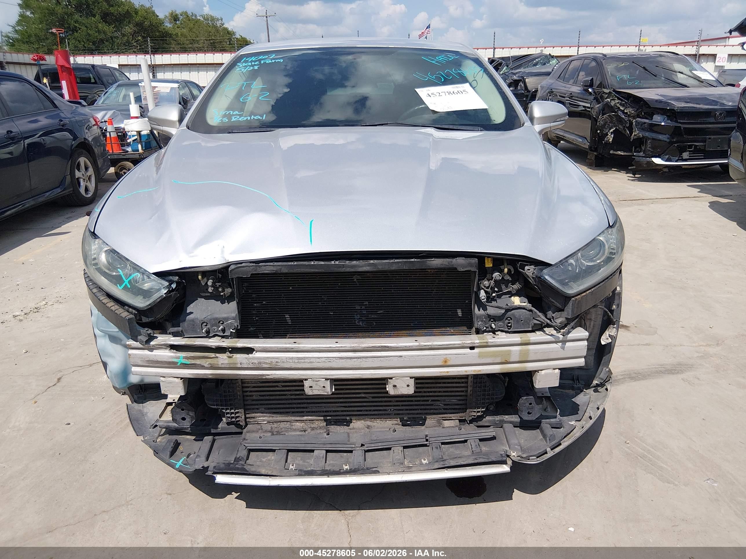 2015 Ford Fusion Se Silver vin: 3FA6P0H98FR283383