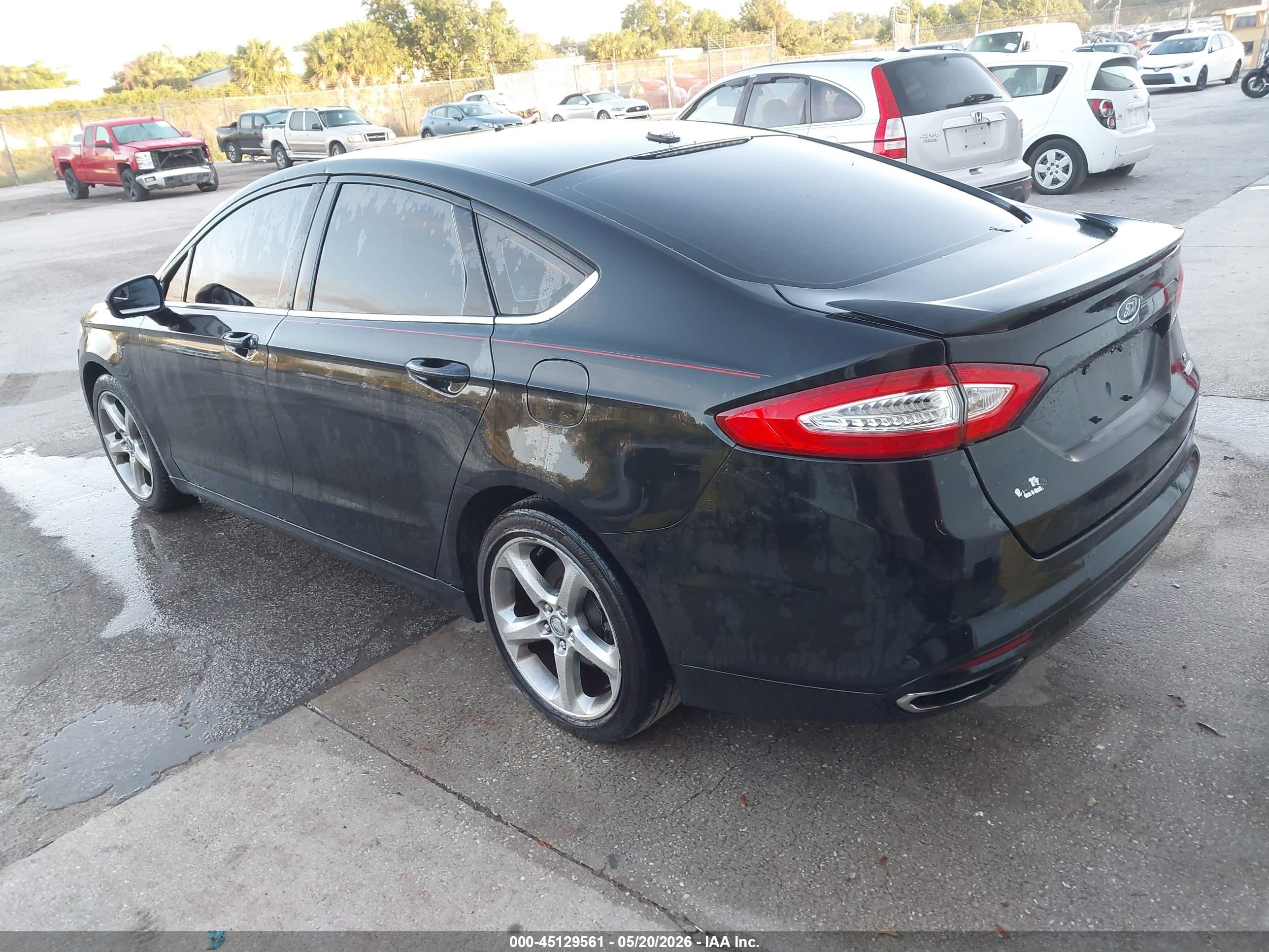 2013 Ford Fusion Se Black vin: 3FA6P0H99DR169079