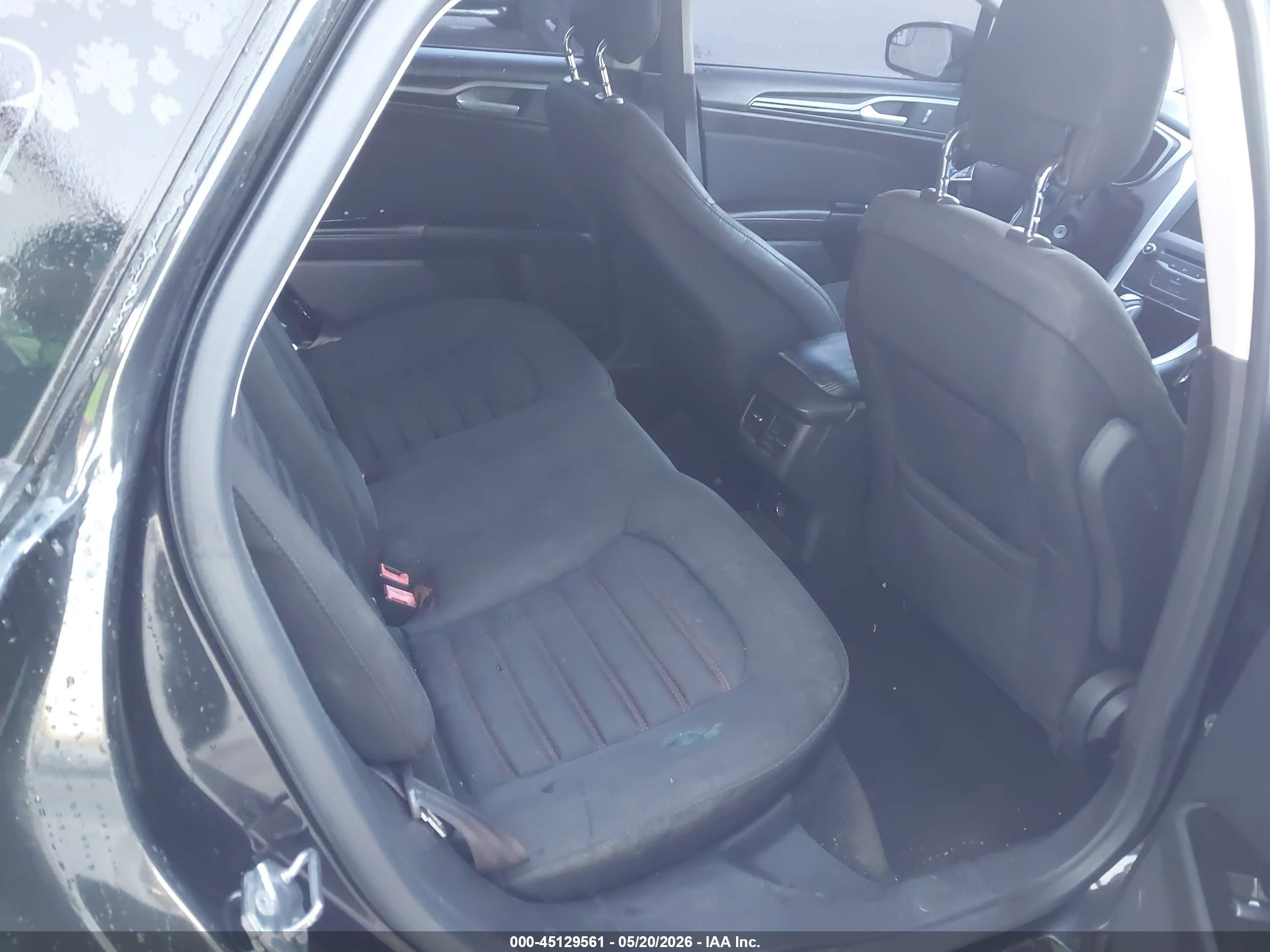 2013 Ford Fusion Se Black vin: 3FA6P0H99DR169079
