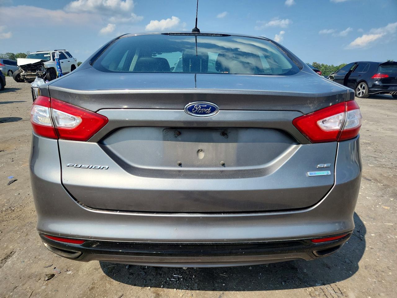 2013 Ford Fusion Se Gray vin: 3FA6P0H99DR261745