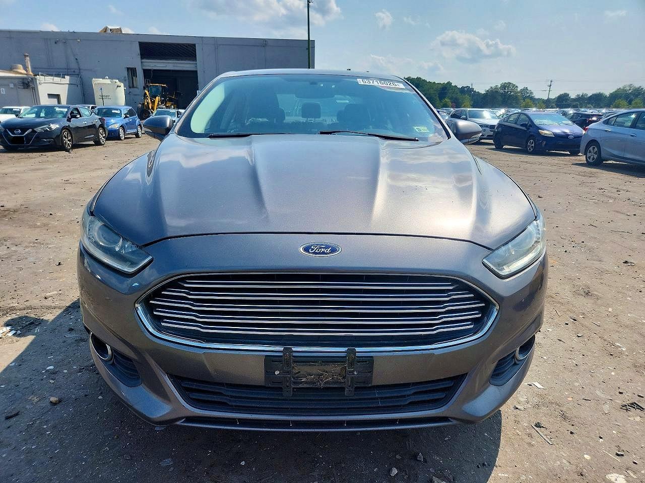 2013 Ford Fusion Se Gray vin: 3FA6P0H99DR261745