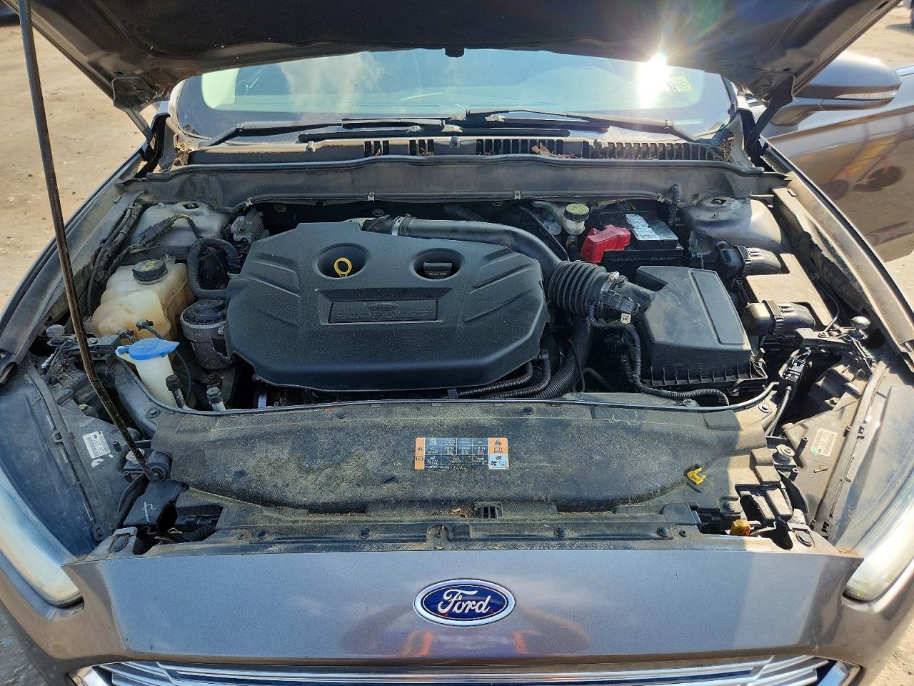 2013 Ford Fusion Se Gray vin: 3FA6P0H99DR261745
