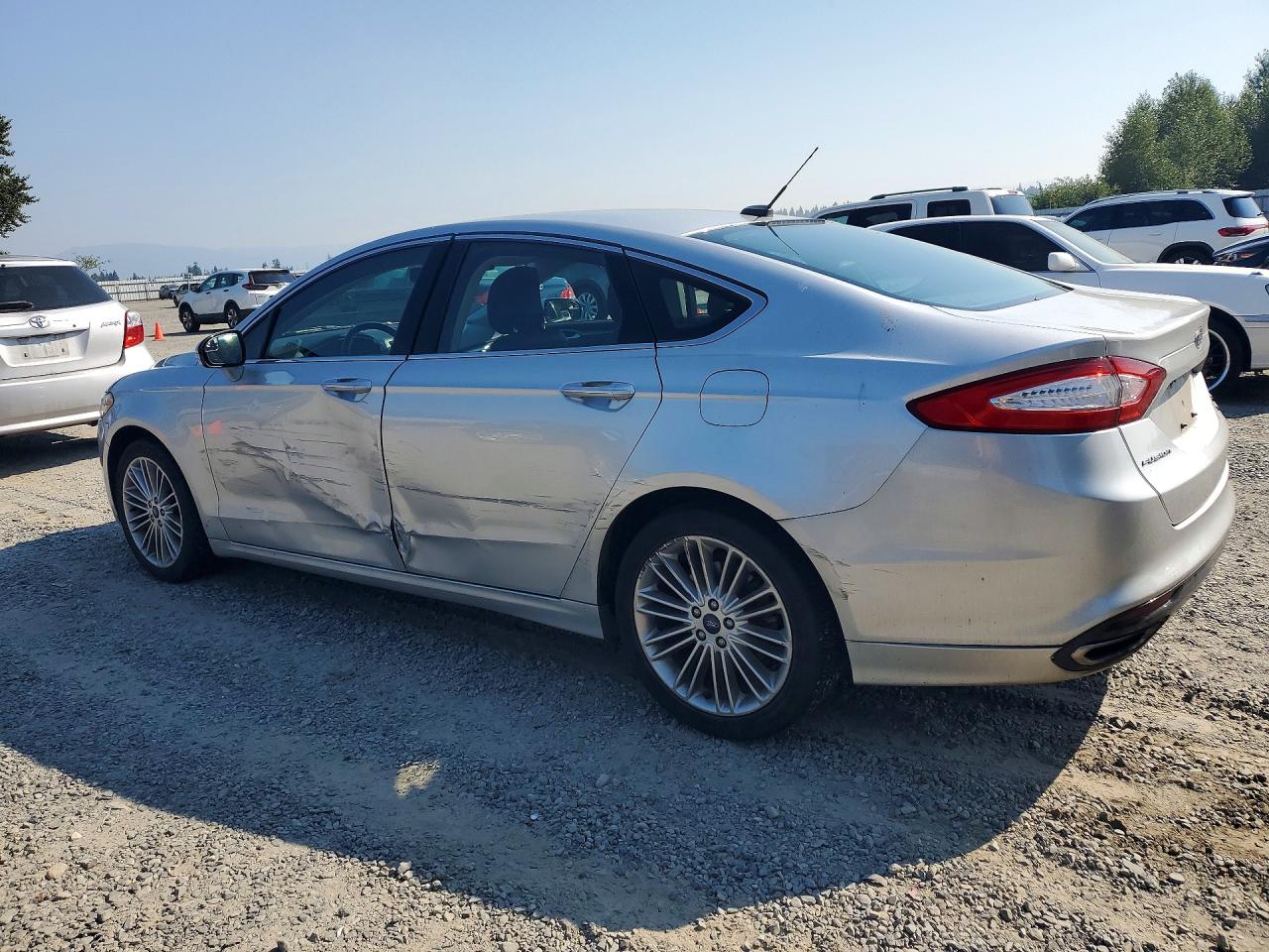 2013 Ford Fusion Se Silver vin: 3FA6P0H99DR297824