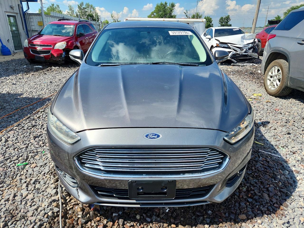 2013 Ford Fusion Se Серый vin: 3FA6P0H99DR330515