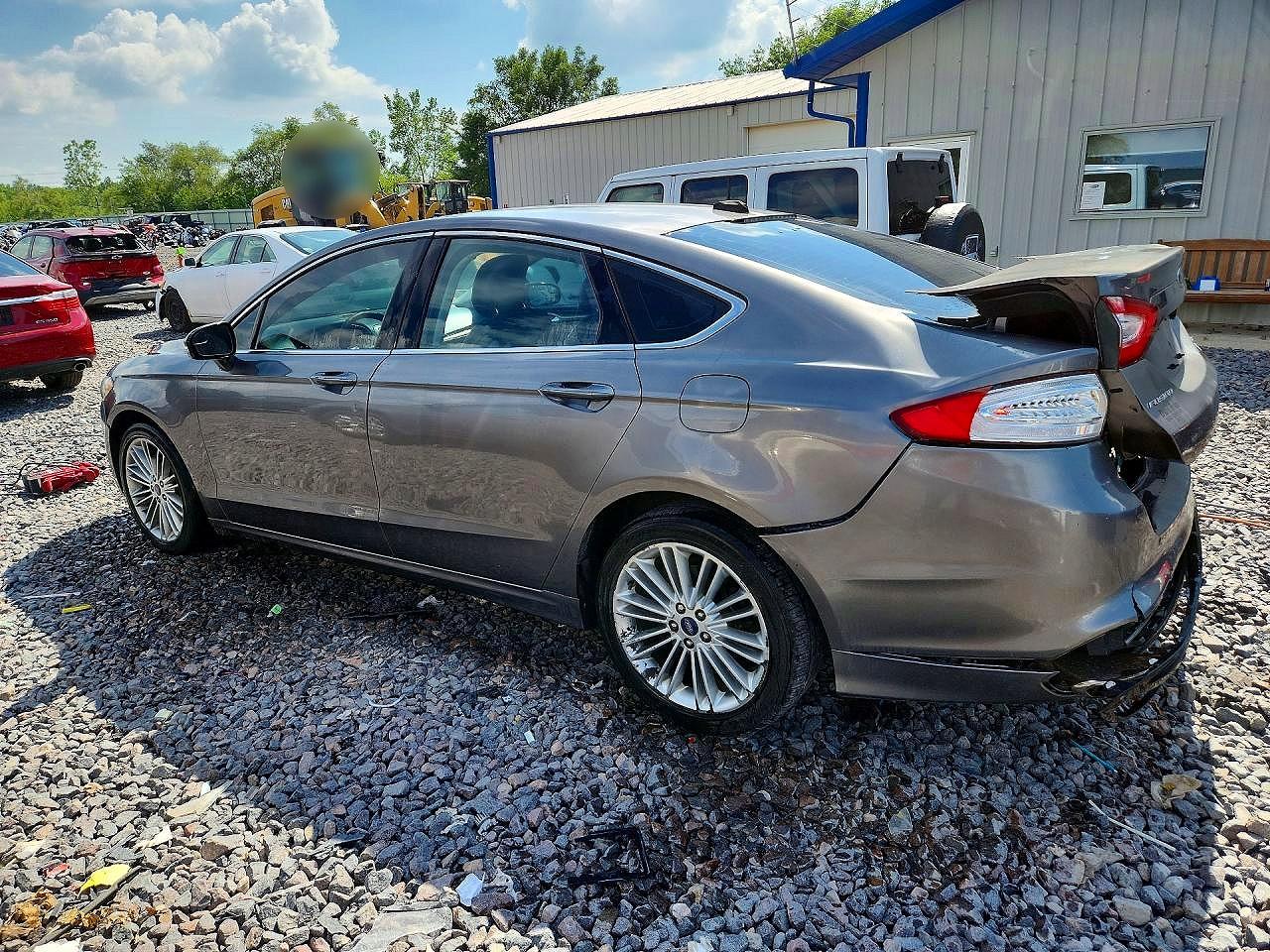 2013 Ford Fusion Se Серый vin: 3FA6P0H99DR330515