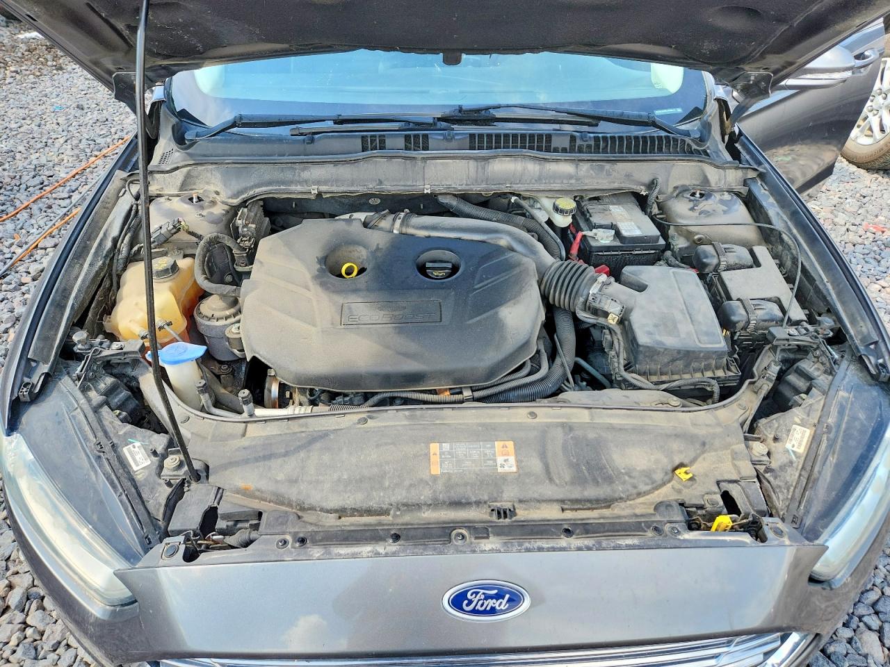 2013 Ford Fusion Se Серый vin: 3FA6P0H99DR330515