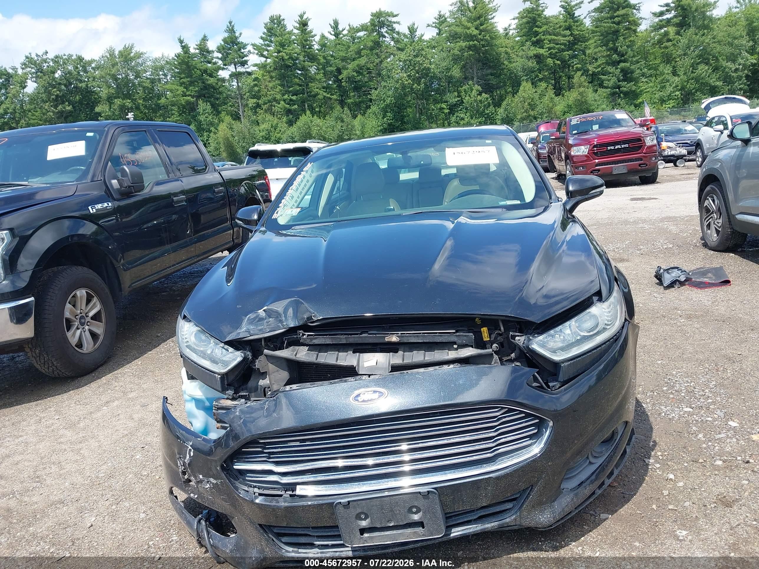 2013 Ford Fusion Se Black vin: 3FA6P0H99DR335794