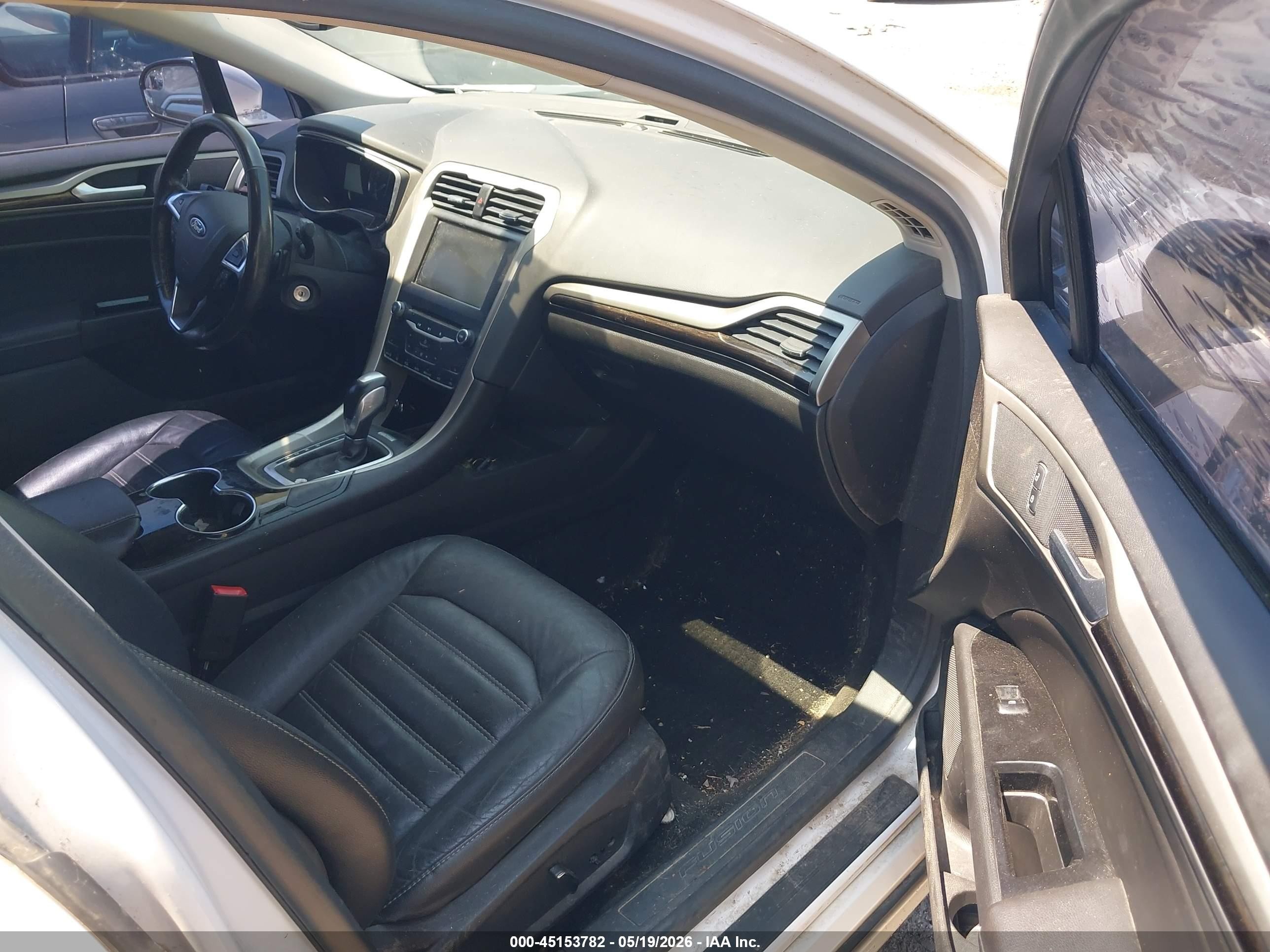 2014 Ford Fusion Se Белый vin: 3FA6P0H99ER192489