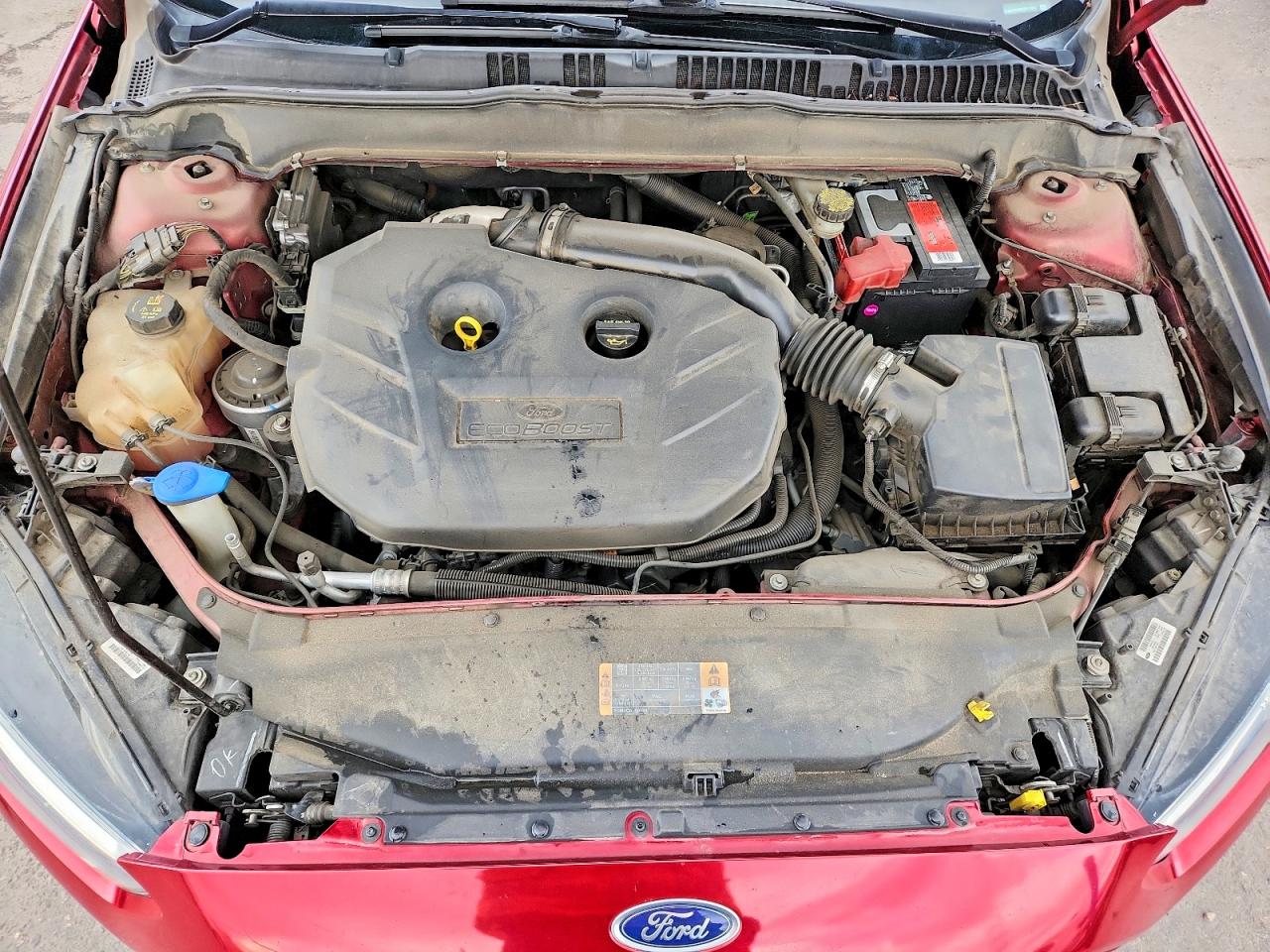 2014 Ford Fusion Se Red vin: 3FA6P0H99ER212014