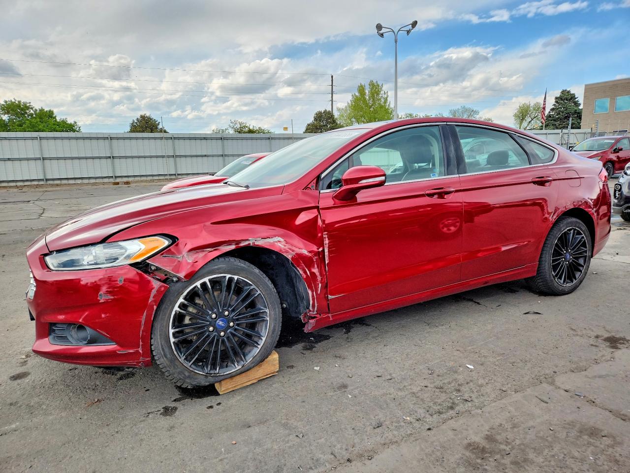 2014 Ford Fusion Se Red vin: 3FA6P0H99ER212014