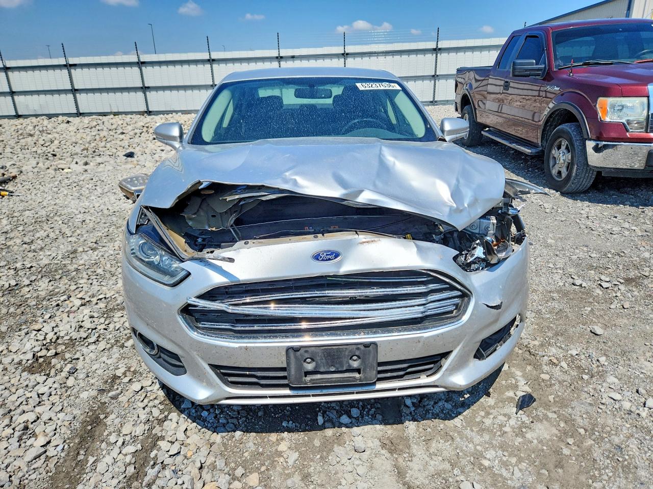 2014 Ford Fusion Se Silver vin: 3FA6P0H99ER266185
