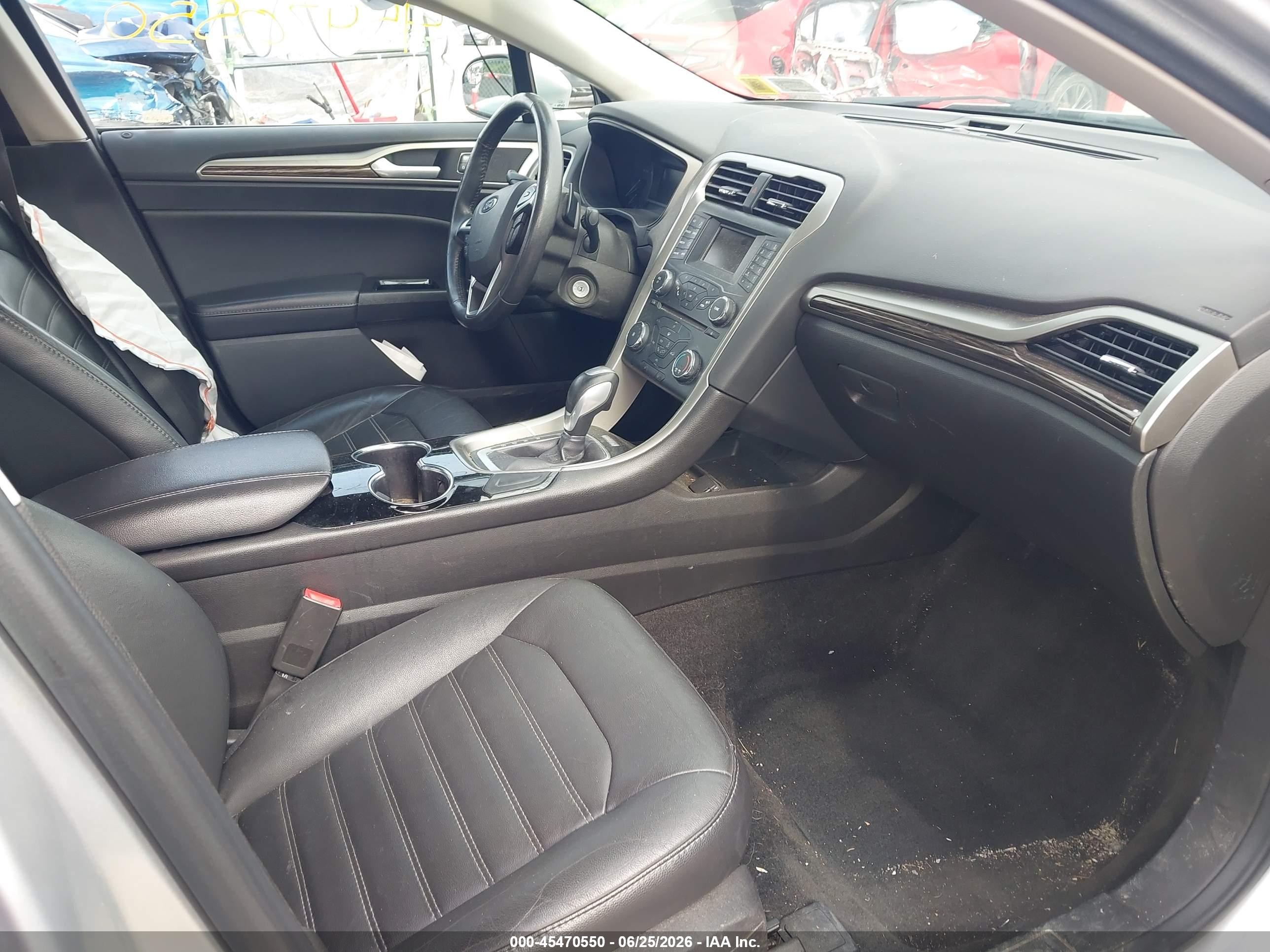 2014 Ford Fusion Se Silver vin: 3FA6P0H99ER320231