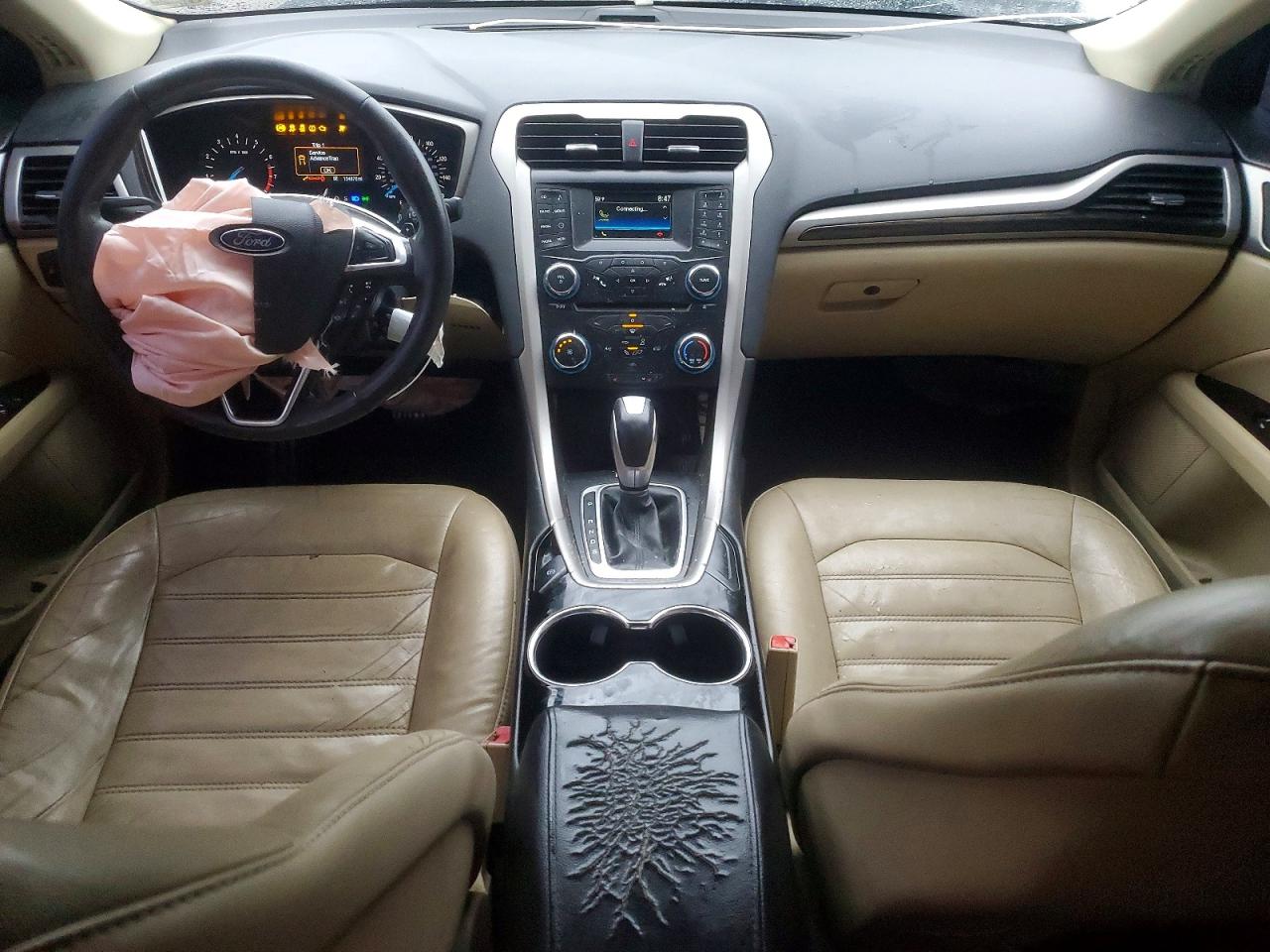 2014 Ford Fusion Se White vin: 3FA6P0H99ER360566