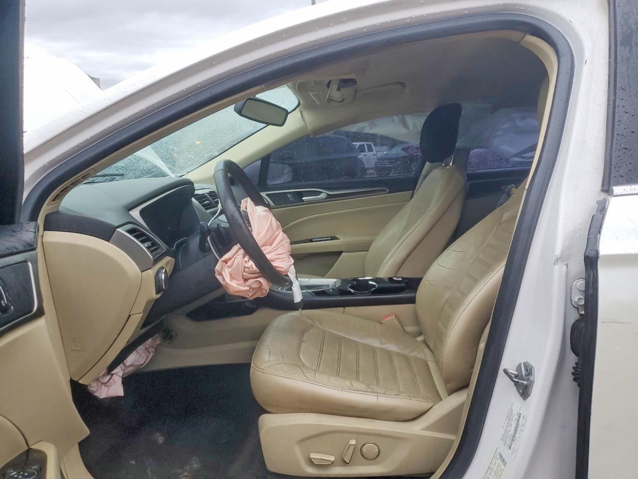 2014 Ford Fusion Se White vin: 3FA6P0H99ER360566