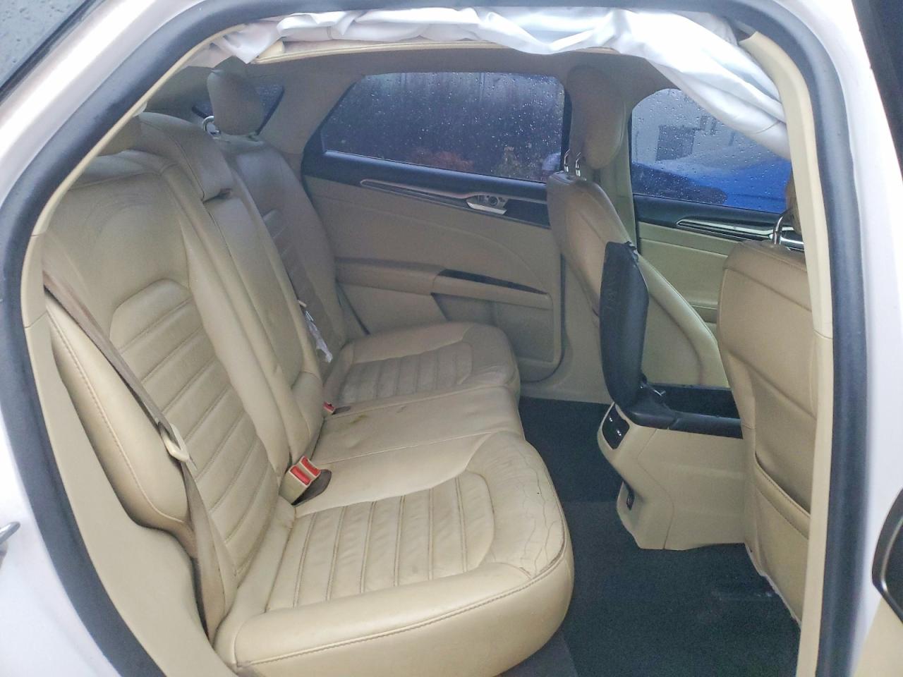 2014 Ford Fusion Se White vin: 3FA6P0H99ER360566