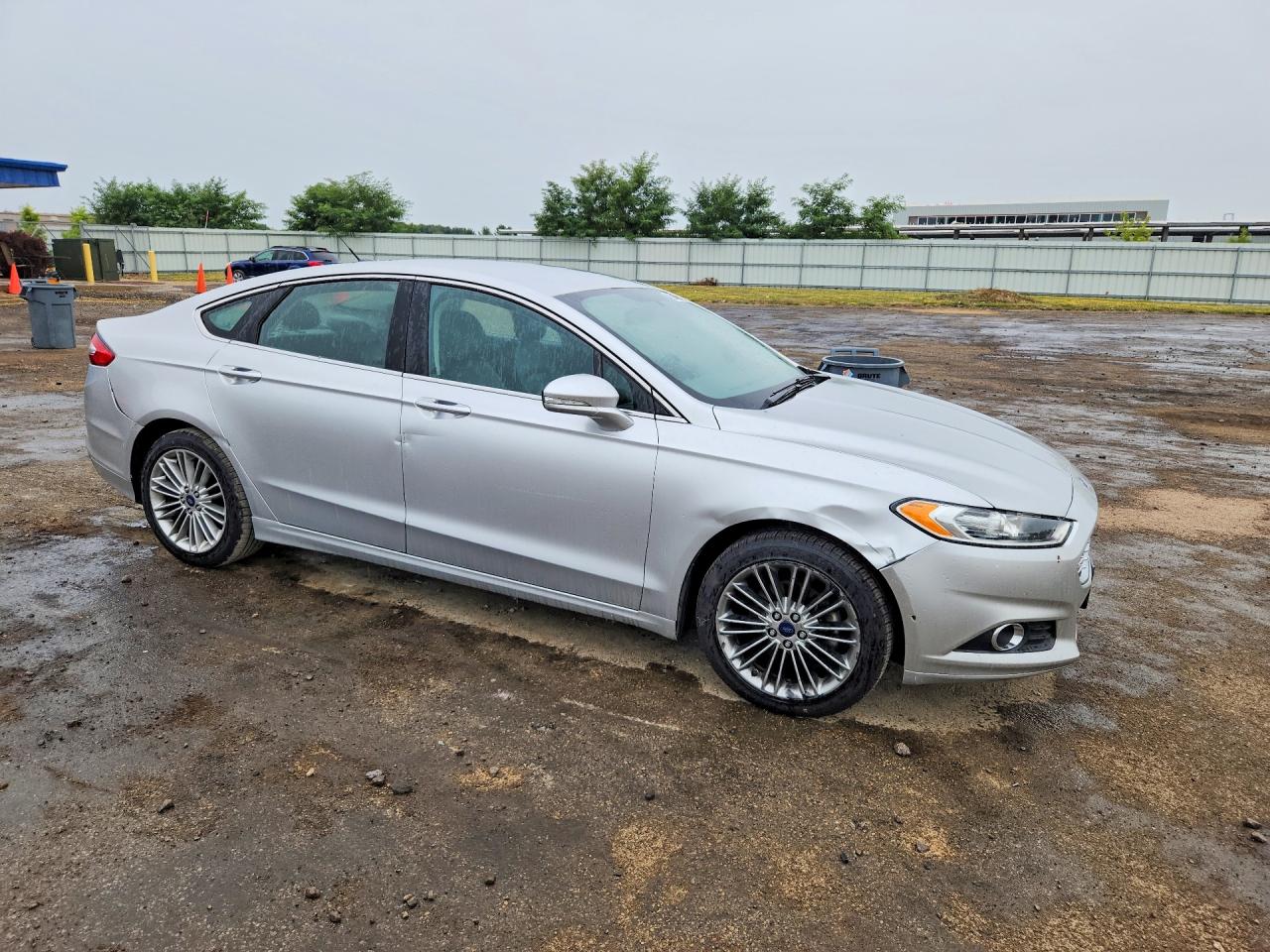 2015 Ford Fusion Se Silver vin: 3FA6P0H99FR130298