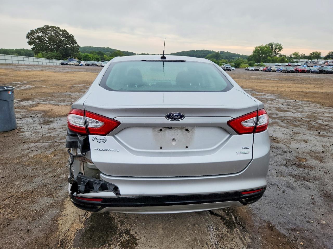 2015 Ford Fusion Se Silver vin: 3FA6P0H99FR130298