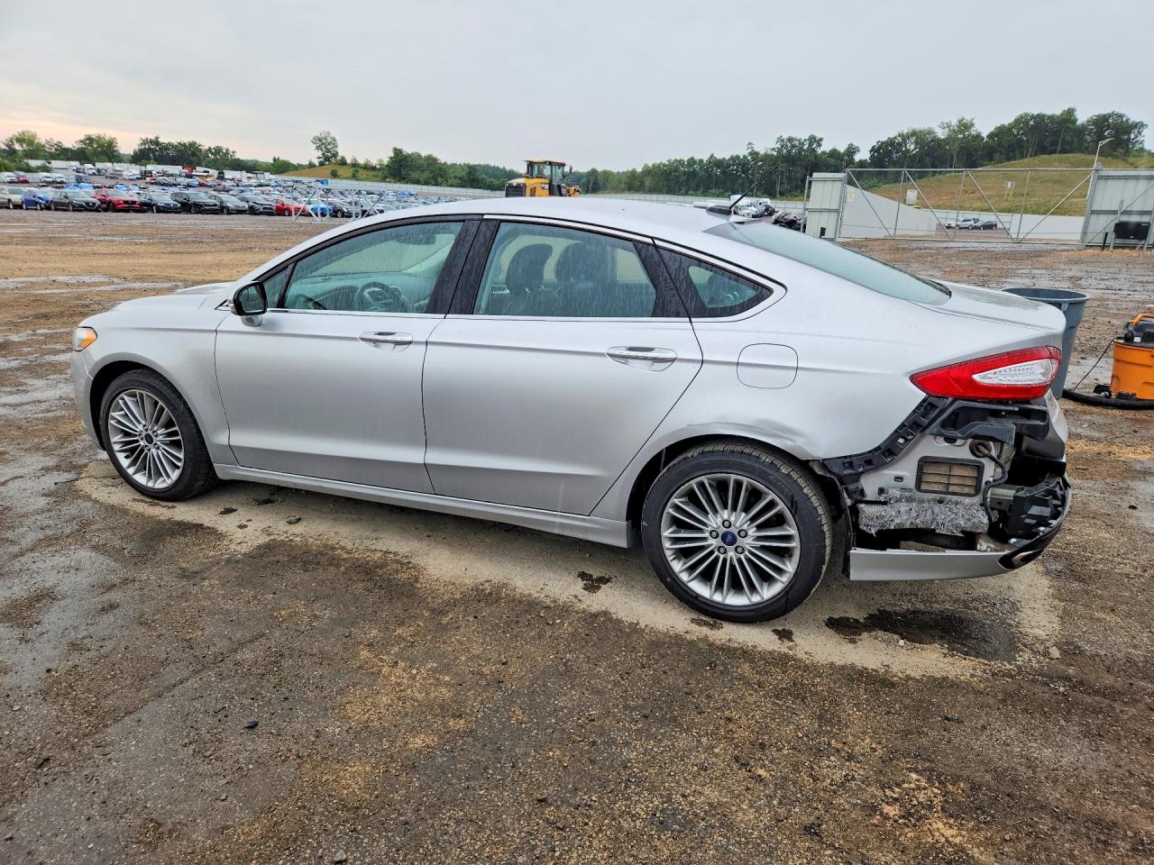 2015 Ford Fusion Se Silver vin: 3FA6P0H99FR130298