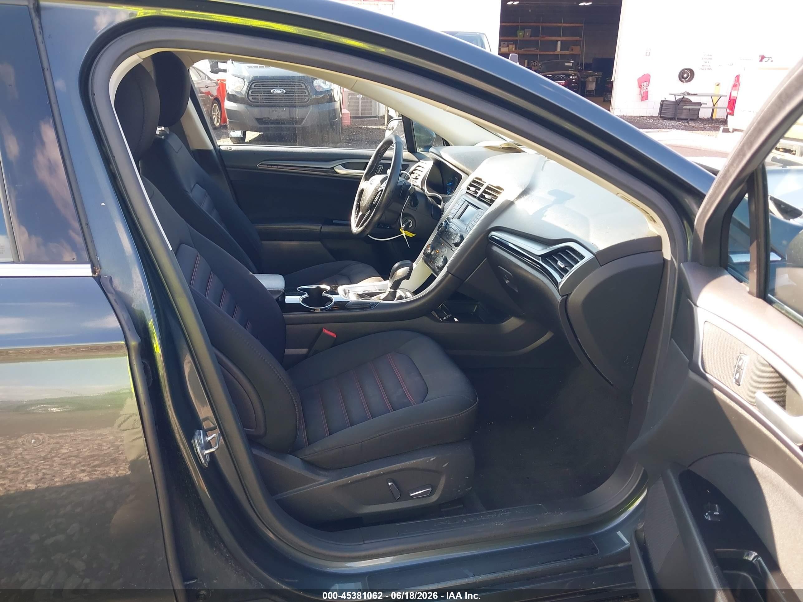 2015 Ford Fusion Se Green vin: 3FA6P0H99FR179484