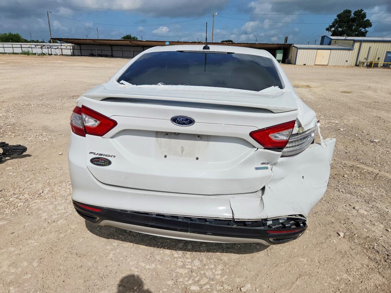 2015 Ford Fusion Se White vin: 3FA6P0H99FR239814