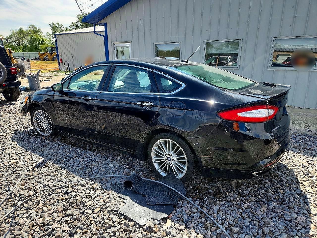 2015 Ford Fusion Se Black vin: 3FA6P0H99FR289869