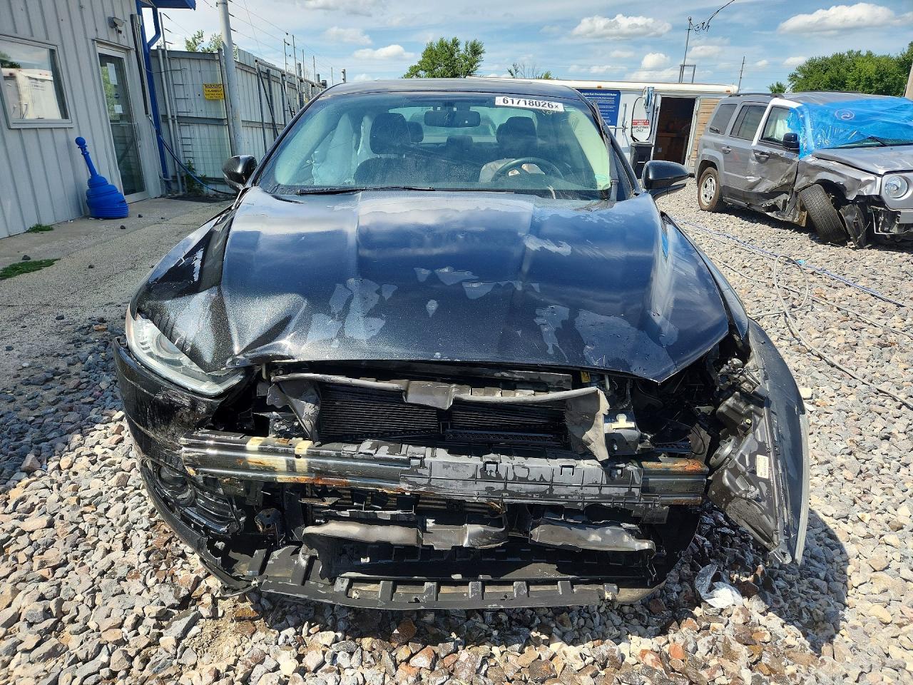 2015 Ford Fusion Se Black vin: 3FA6P0H99FR289869